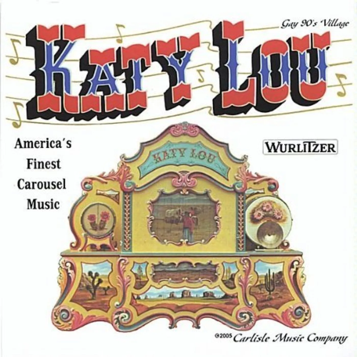 Wurlitzer 153 Band Organ KATY LOU: AMERICA'S FINEST CAROUSEL MUSIC CD