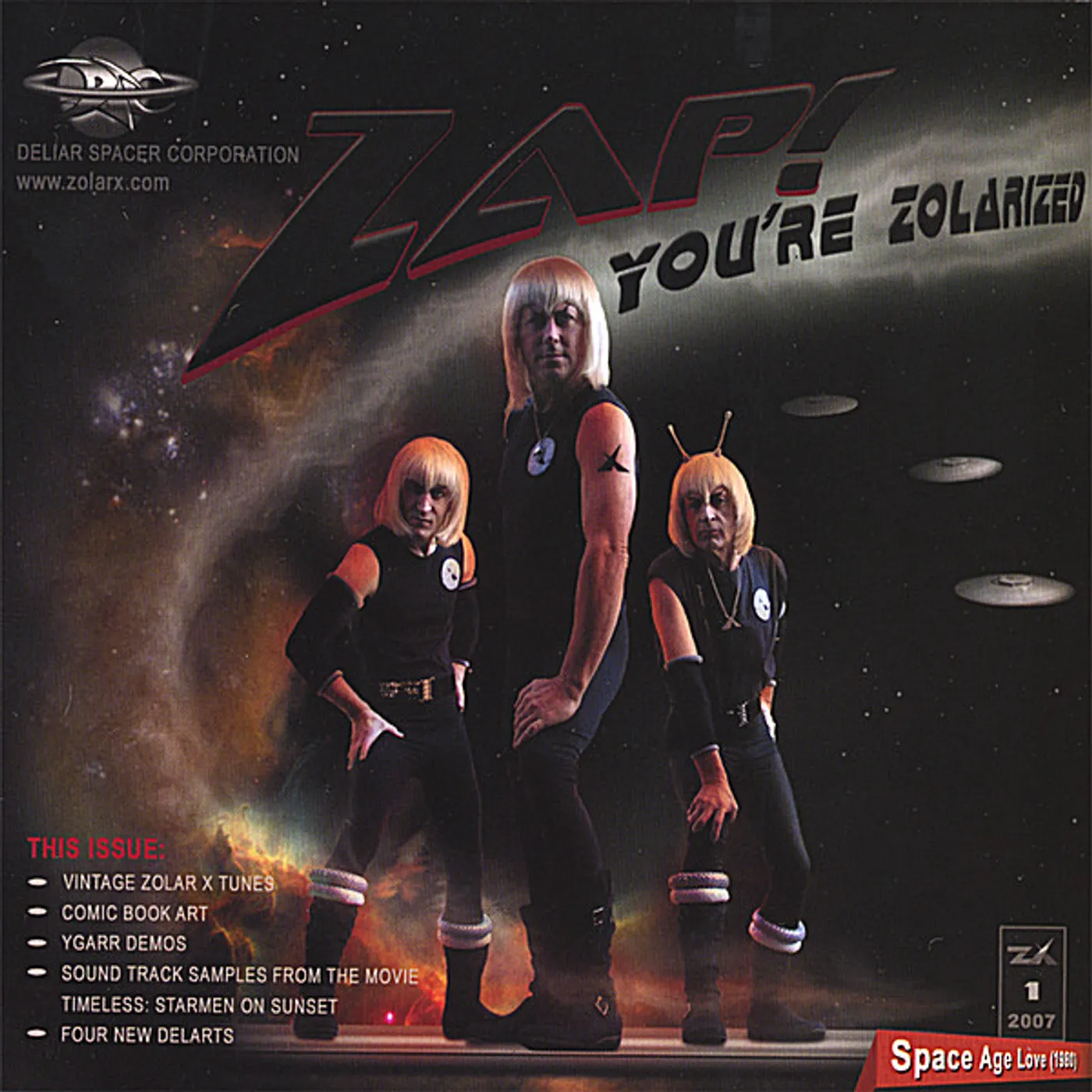 Zolar X ZAP! YOU'RE ZOLARIZED CD