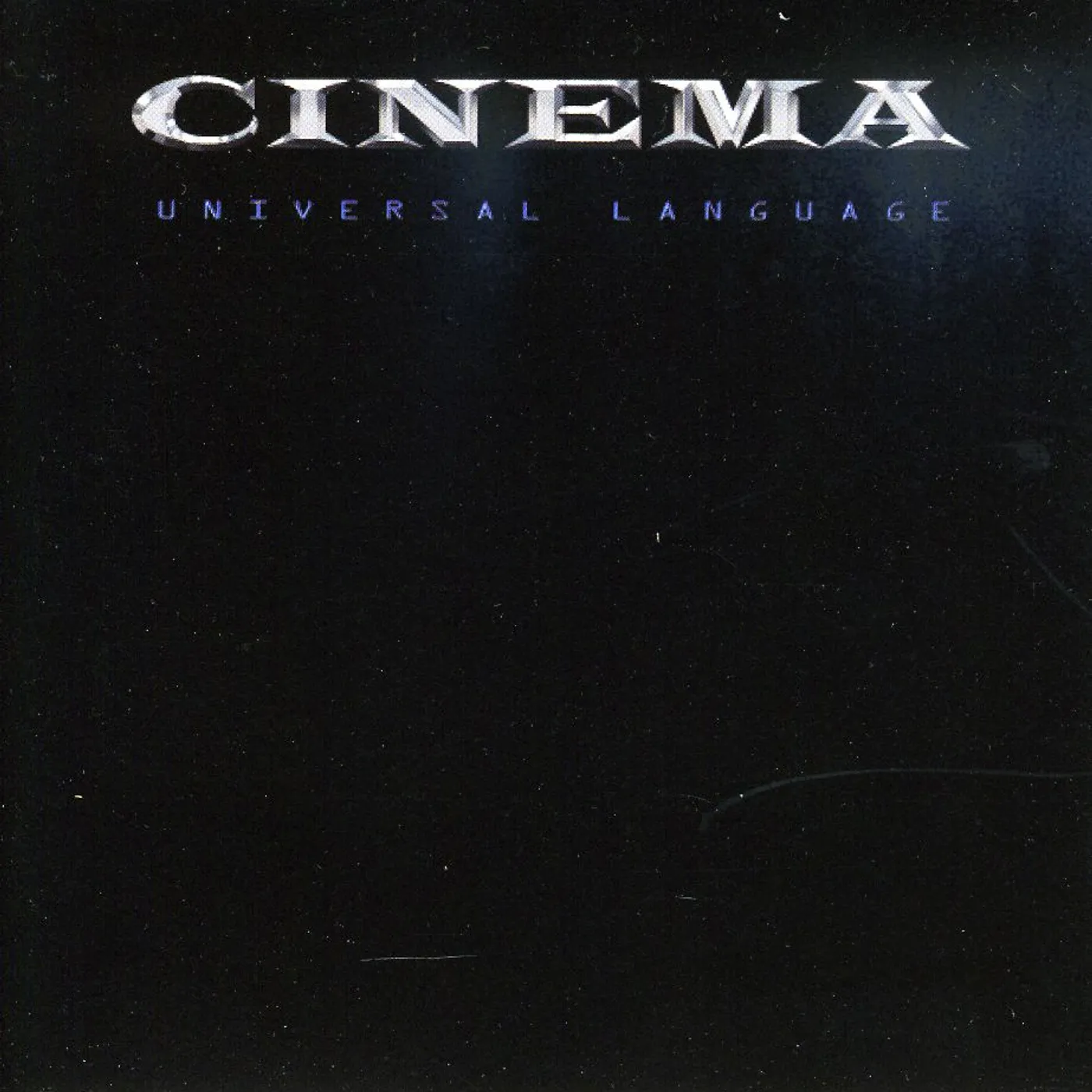 The Cinema UNIVERSAL LANGUAGE CD