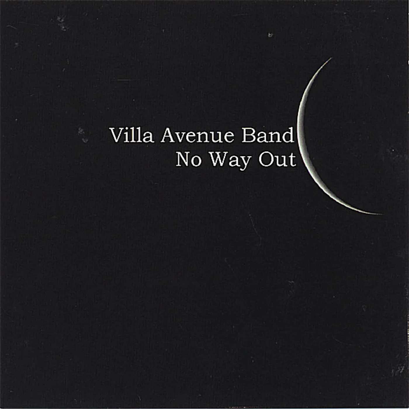 Villa Avenue Band NO WAY OUT CD