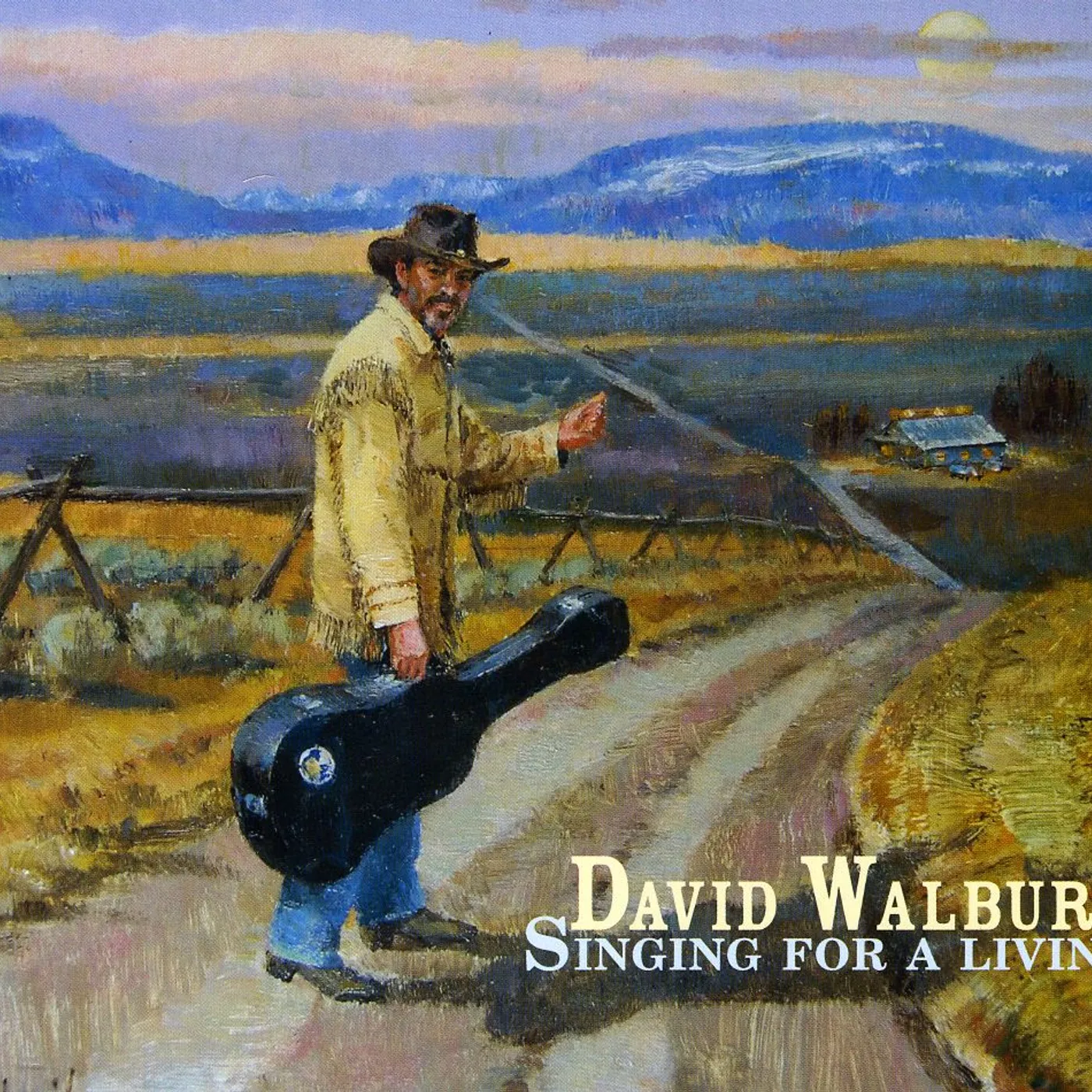 David Walburn SINGING FOR A LIVING CD