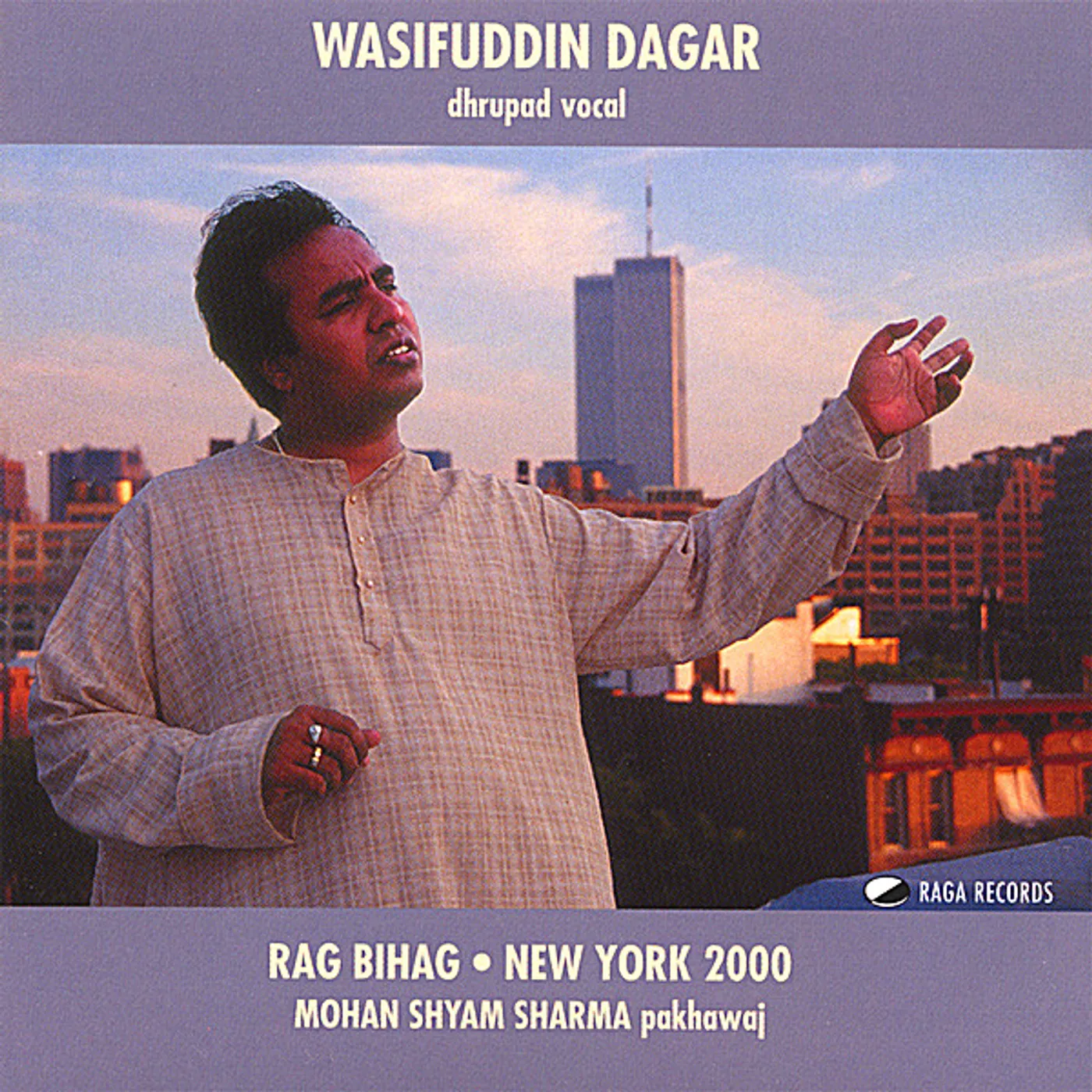 Wasifuddin Dagar BIHAG: NEW YORK 2000 CD