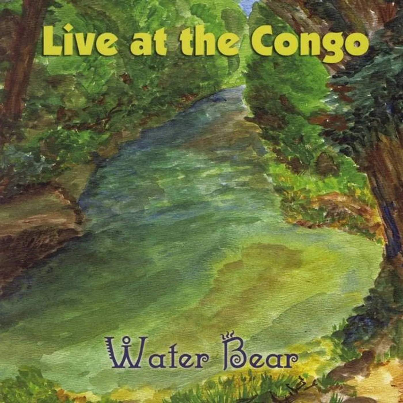 Water Bear LIVE AT THE CONGO CD