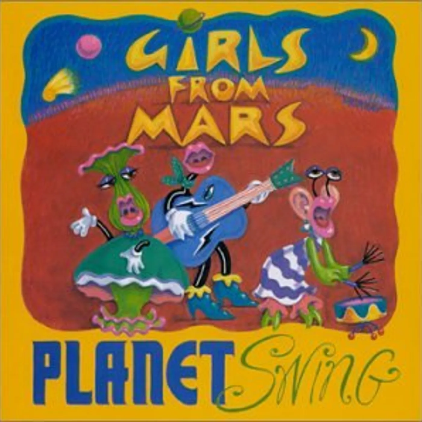 Girls from Mars PLANET SWING CD