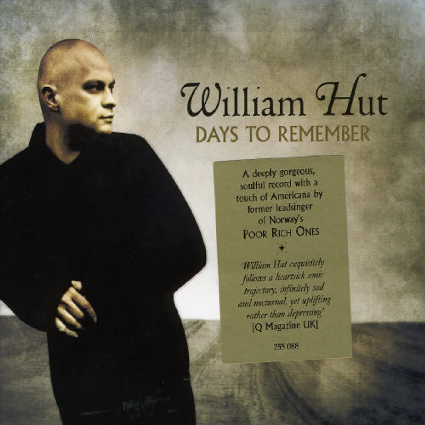 William Hut DAYS TO REMEMBER CD