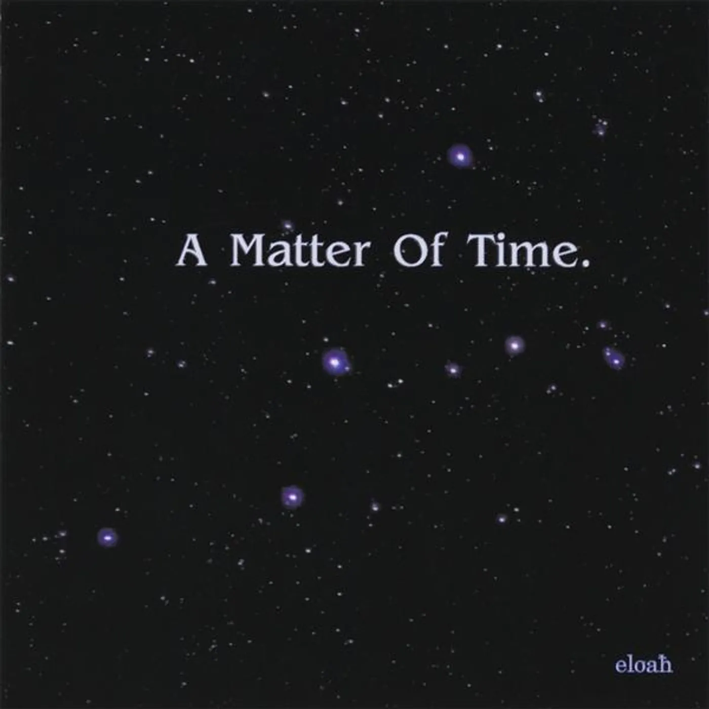 Eloah MATTER OF TIME CD