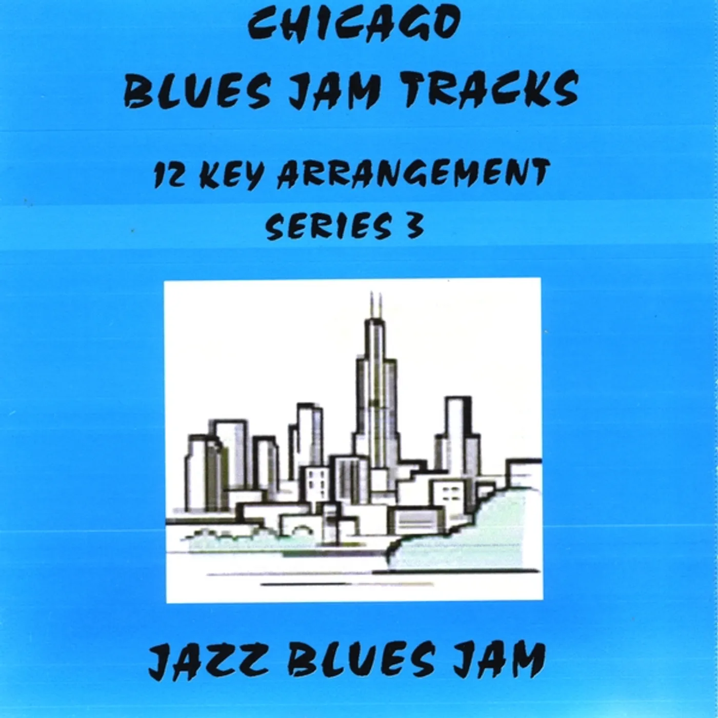 Matthews & Maz CHICAGO BLUES JAM TRACKS JAZZ BLUES JAM CD