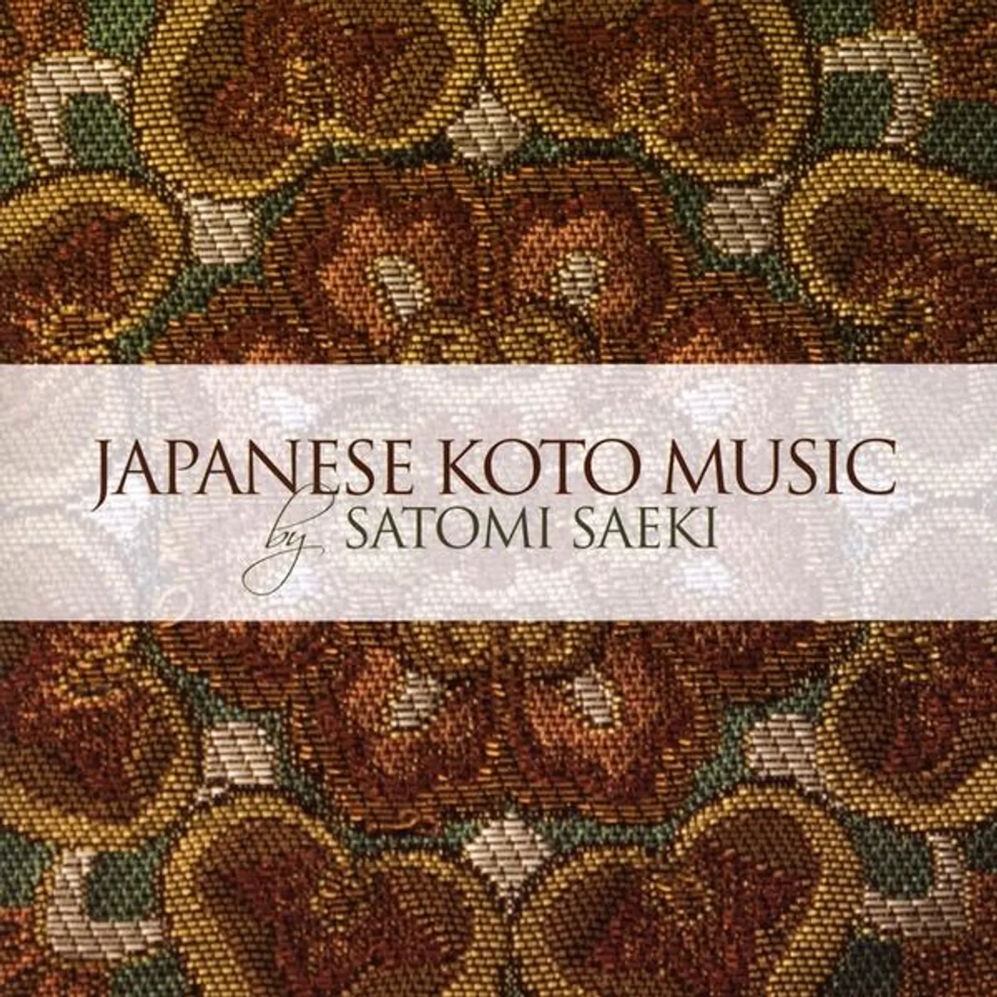 Satomi Saeki JAPANESE KOTO MUSIC CD