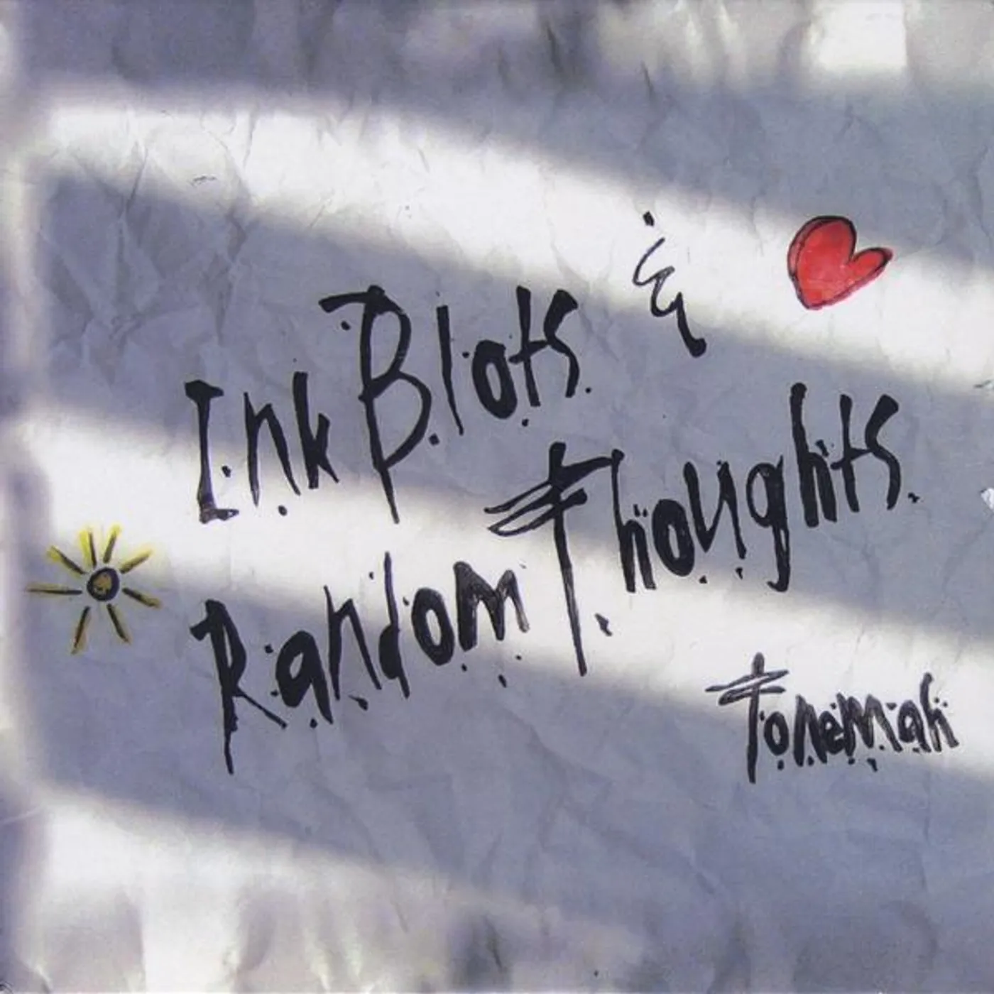 Tonemah INK BLOTS & RANDOM THOUGHTS CD