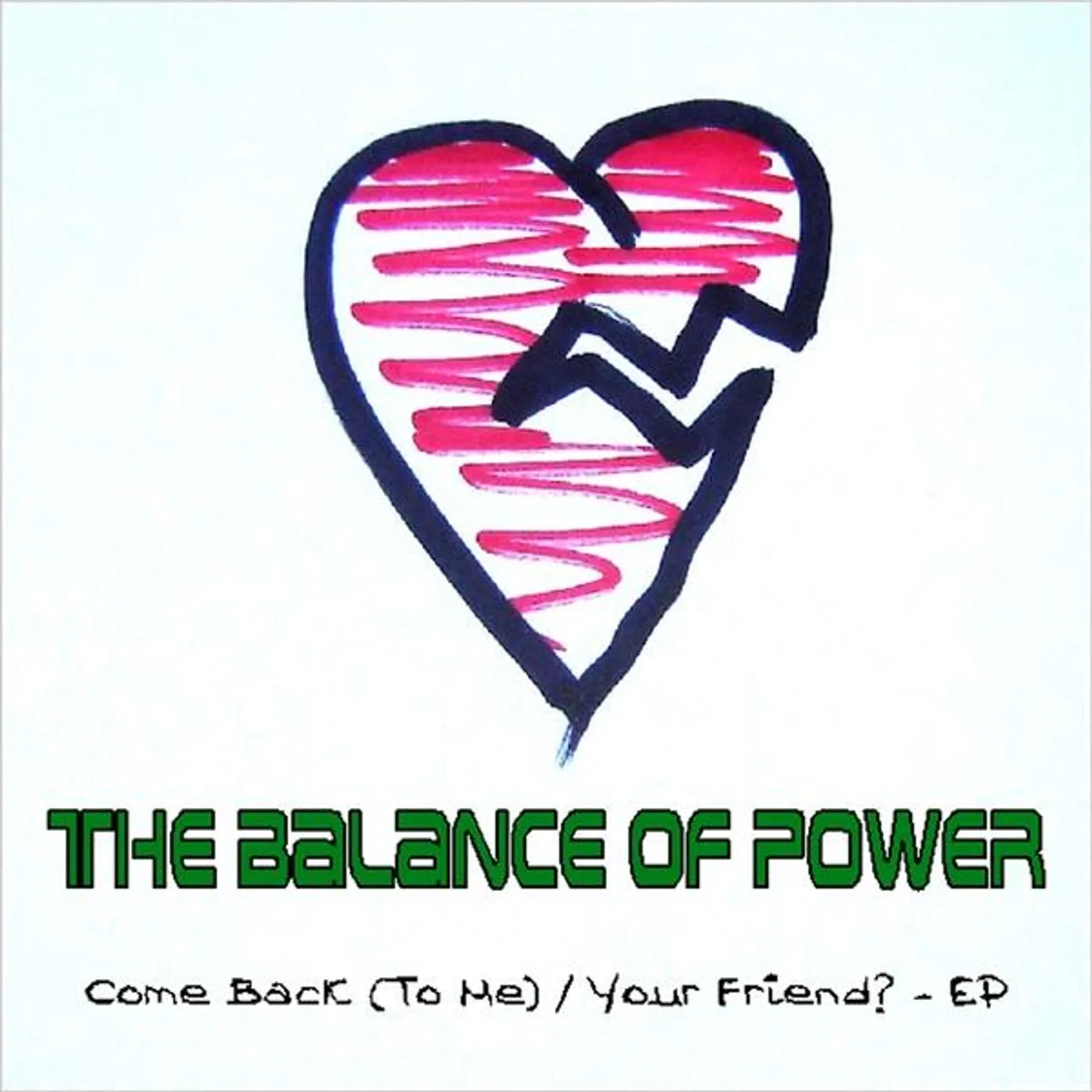 Balance Of Power COME BACK (TO ME)/YOUR FRIEND? EP CD