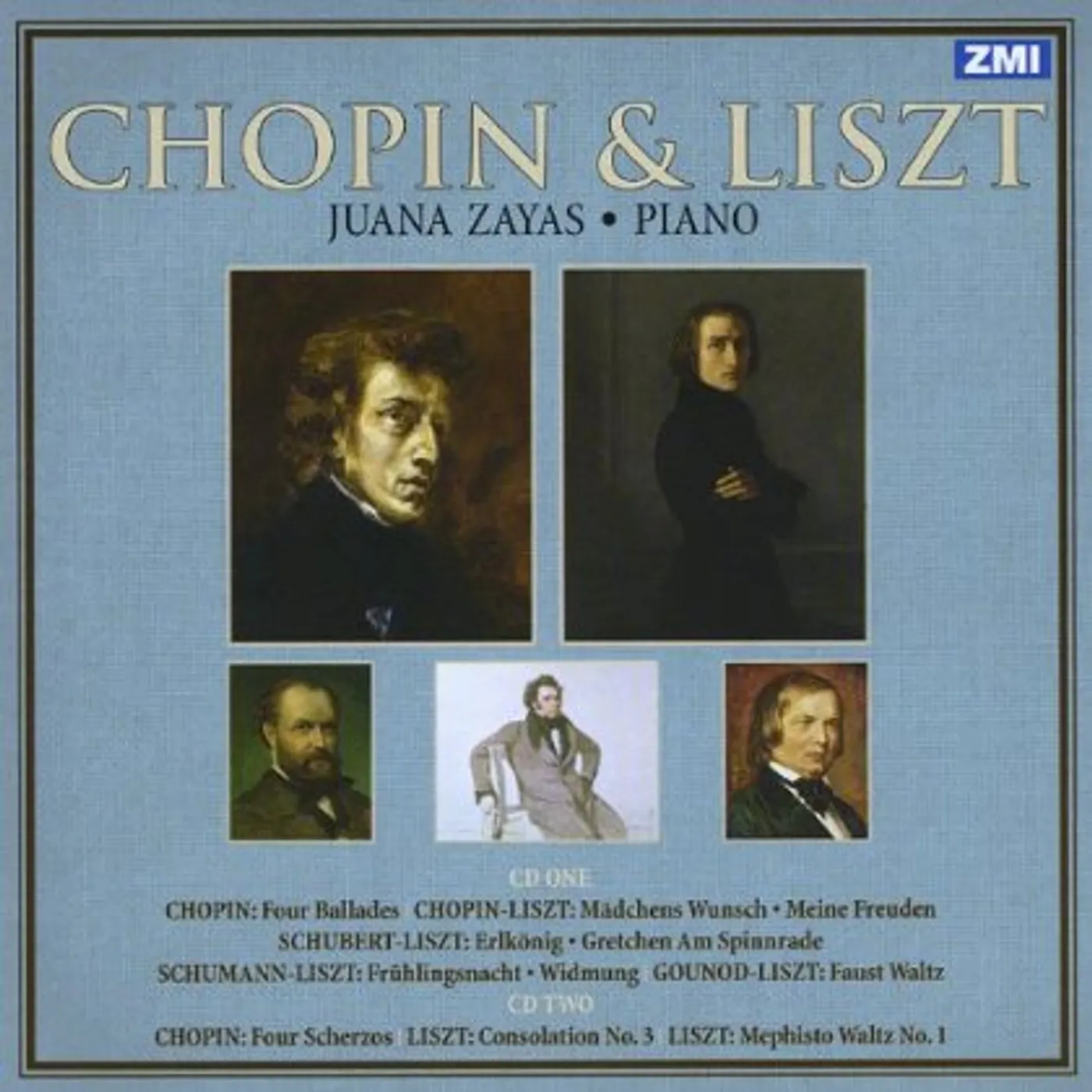 Juana Zayas CHOPIN-LISZT CD