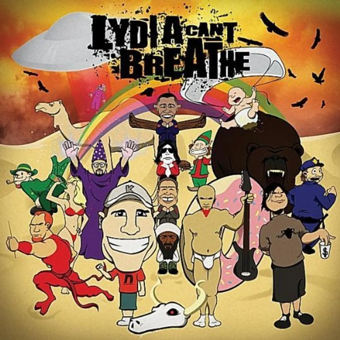 Lydia Can't Breathe AT THE BOTTOM OF THE PODUM STOLE CD