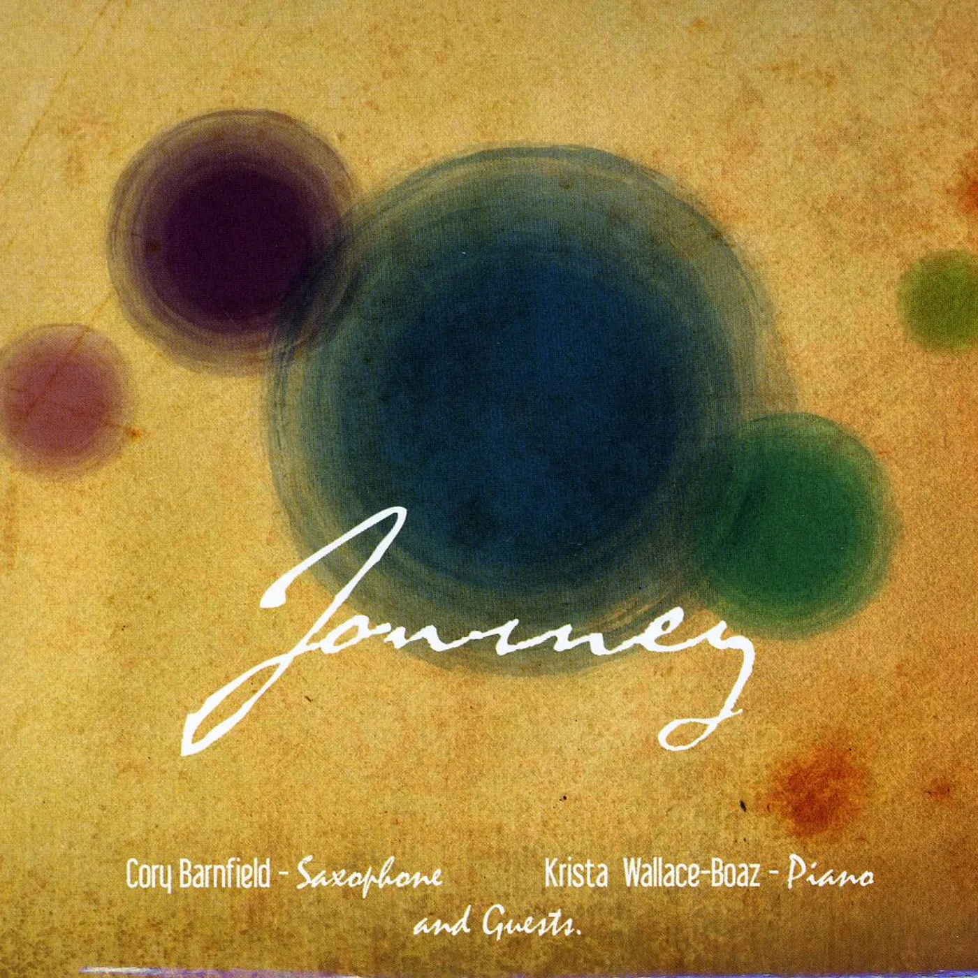 Cory Barnfield JOURNEY CD