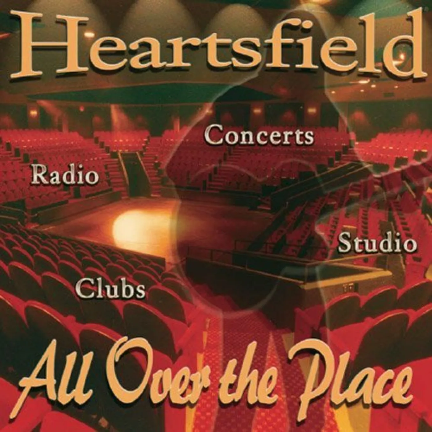 Heartsfield ALL OVER THE PLACE CD