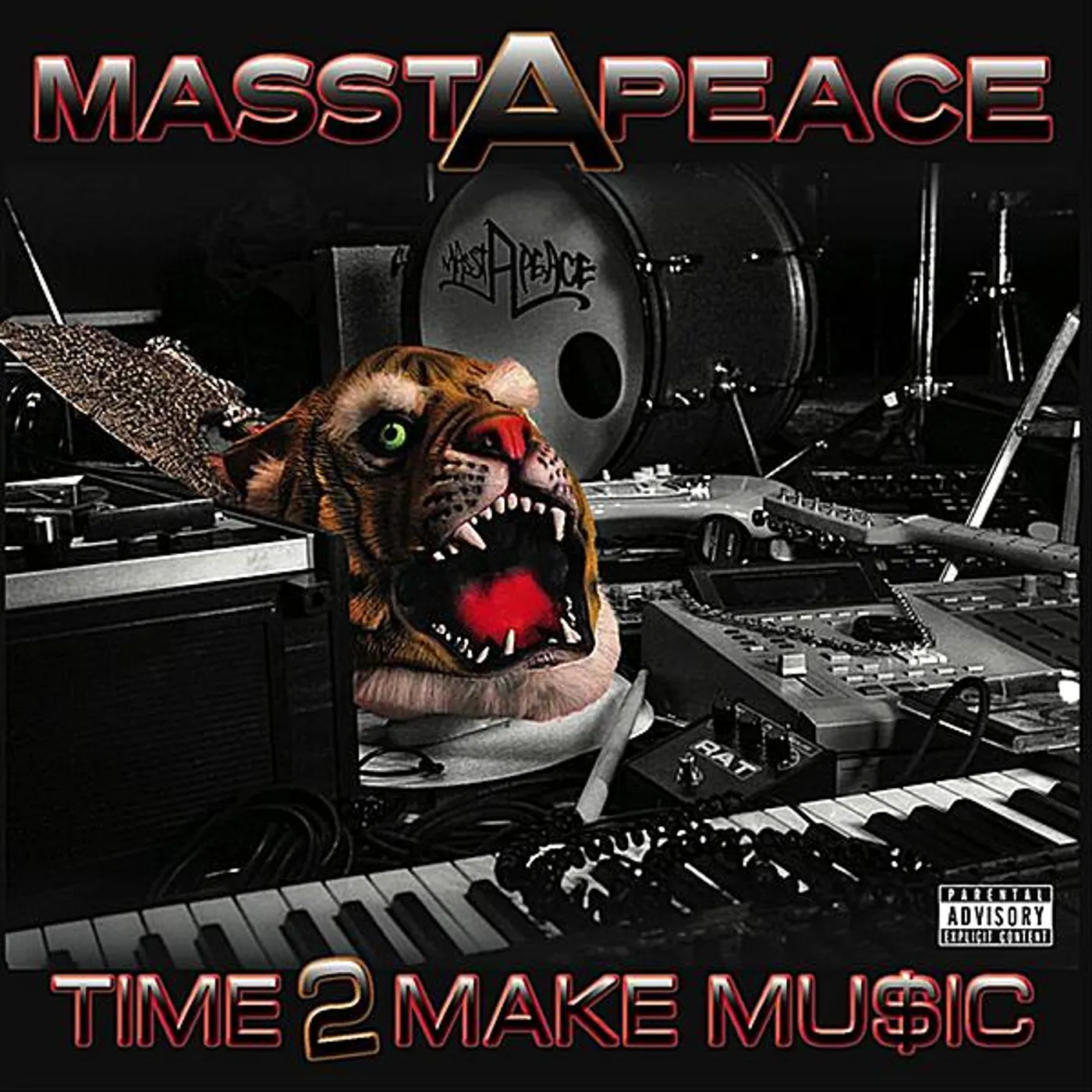 Masstapeace TIME 2 MAKE MUSIC CD