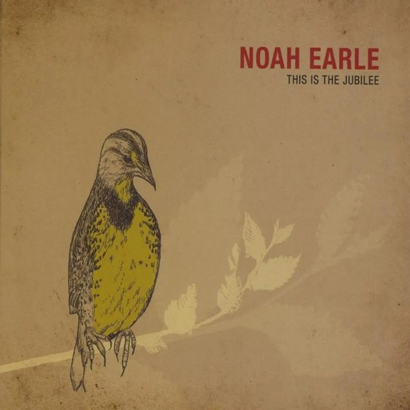 Noah Earle THIS IS THE JUBILEE CD