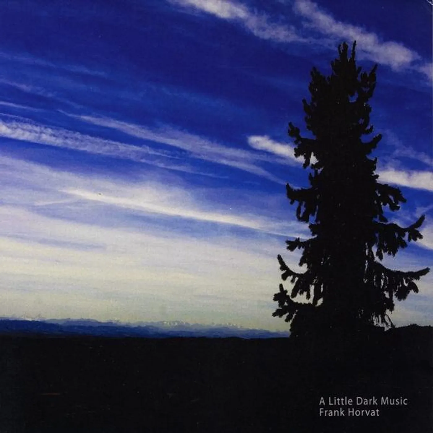 Frank Horvat LITTLE DARK MUSIC CD