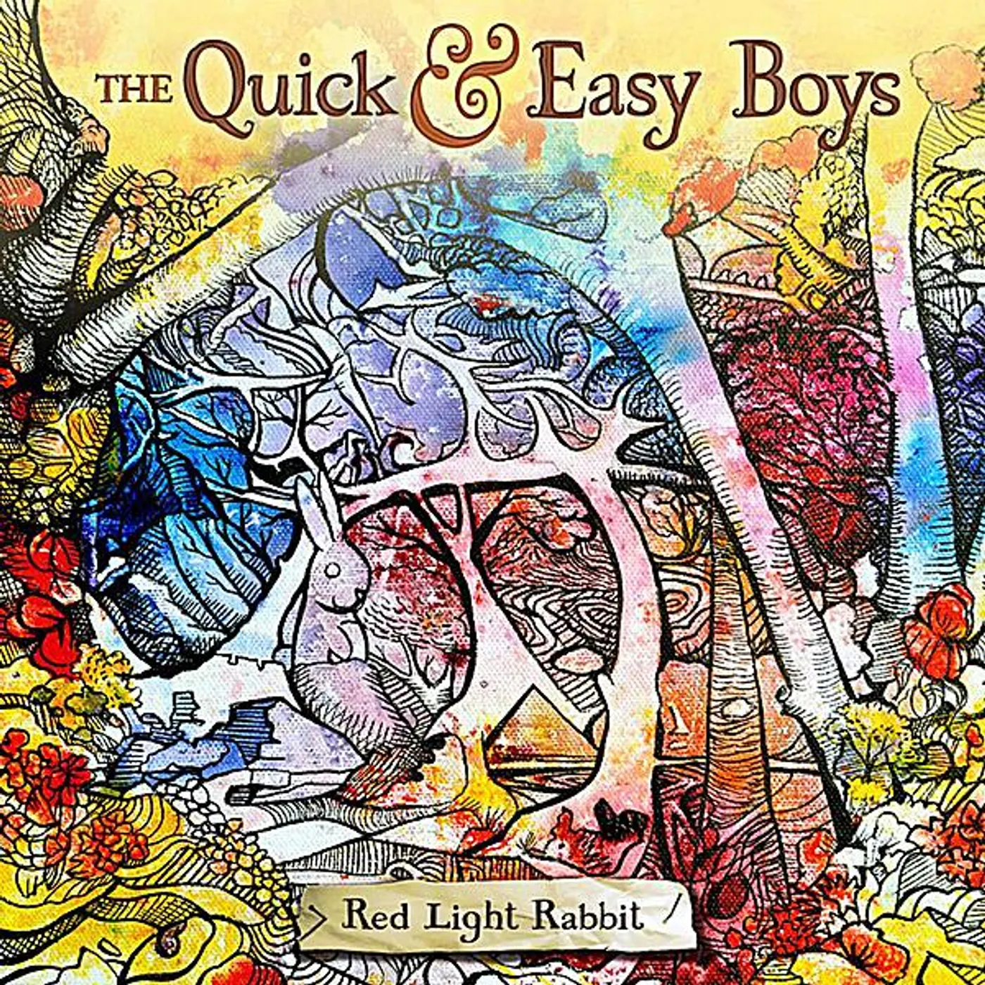 The Quick & Easy Boys RED LIGHT RABBIT CD