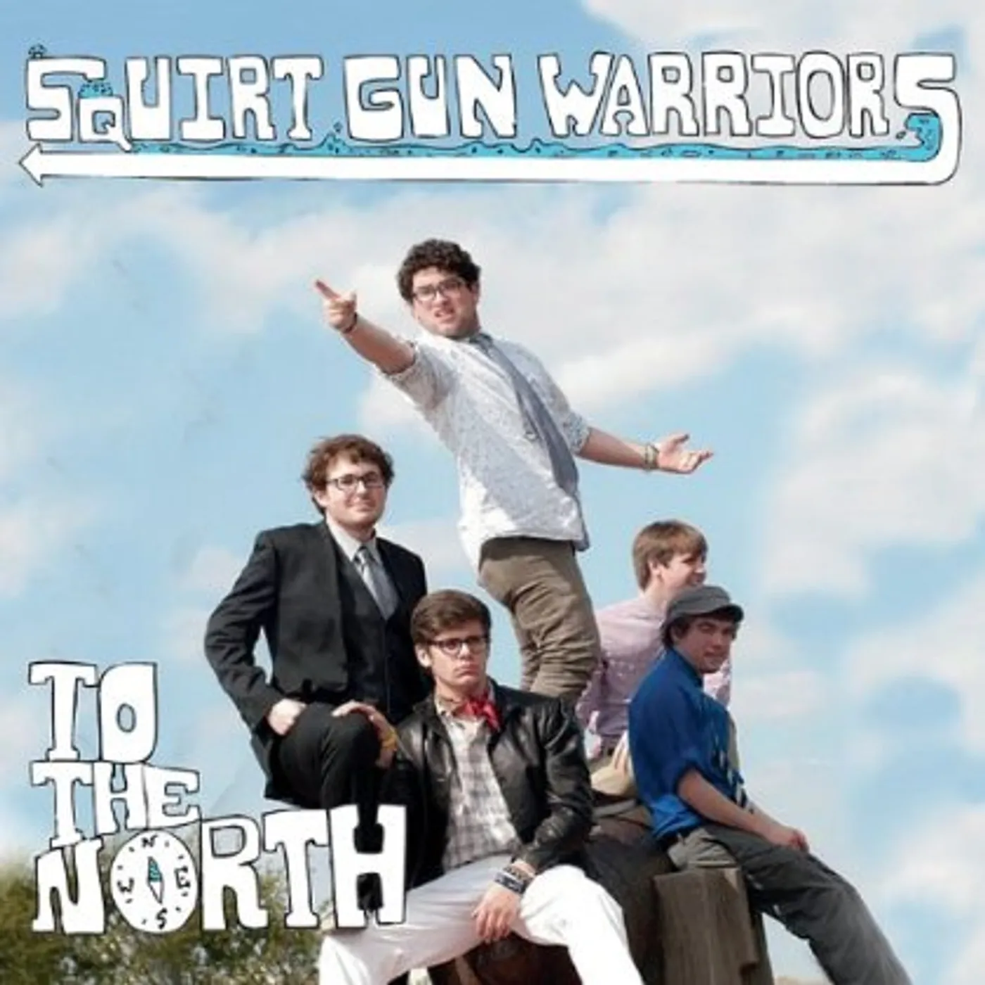 Squirt Gun Warriors TO THE NORTH CD