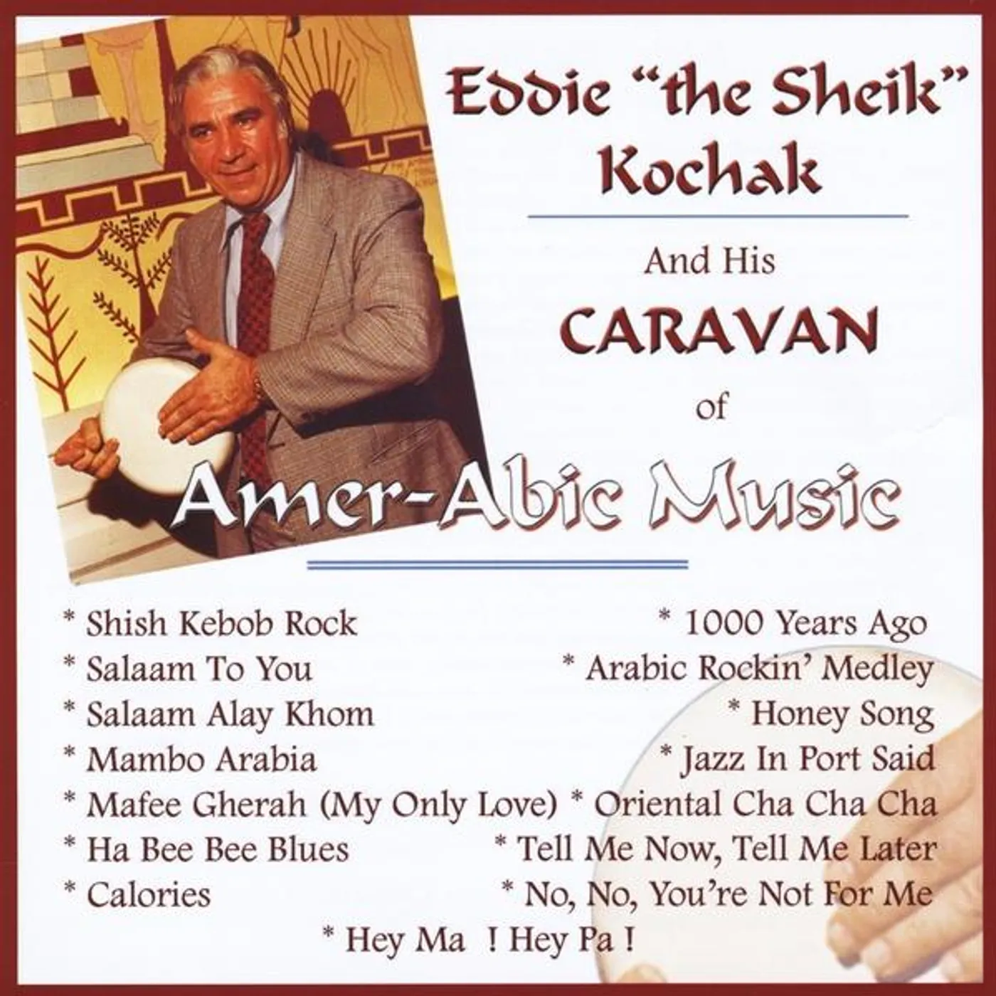 Eddie the Sheik Kochak CARAVAN OF AMER-ABIC MUSIC CD