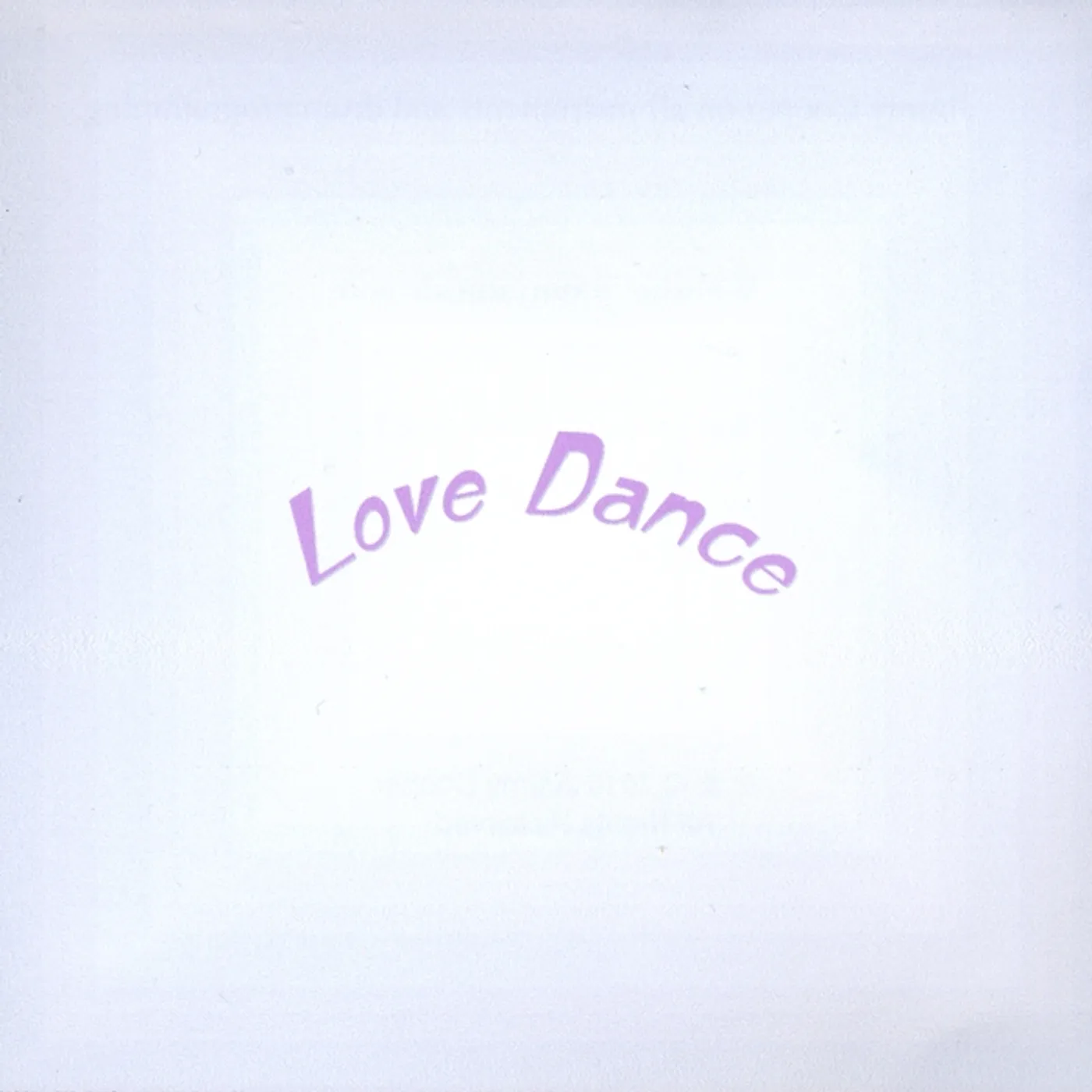 Jimmy Cooper LOVE DANCE CD