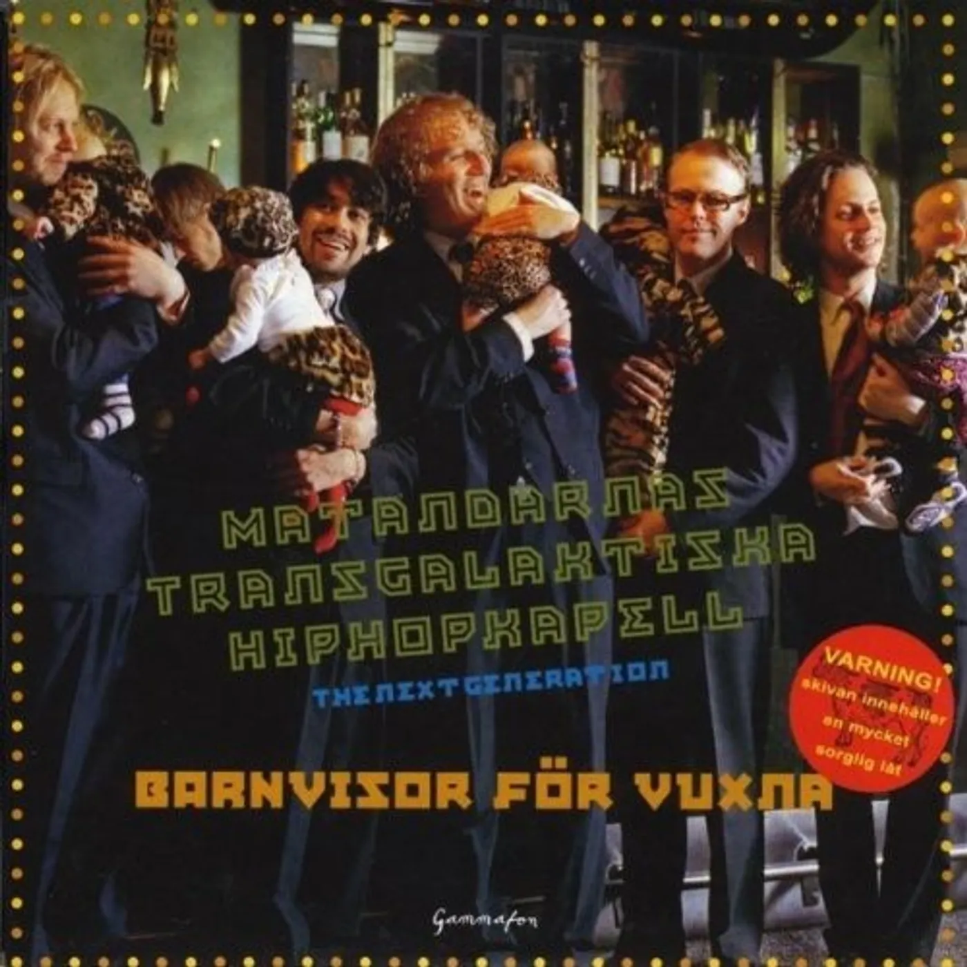 Matandarnas Transgalaktiska Hiphopkapell BARNVISOR FAR VUXNA CD