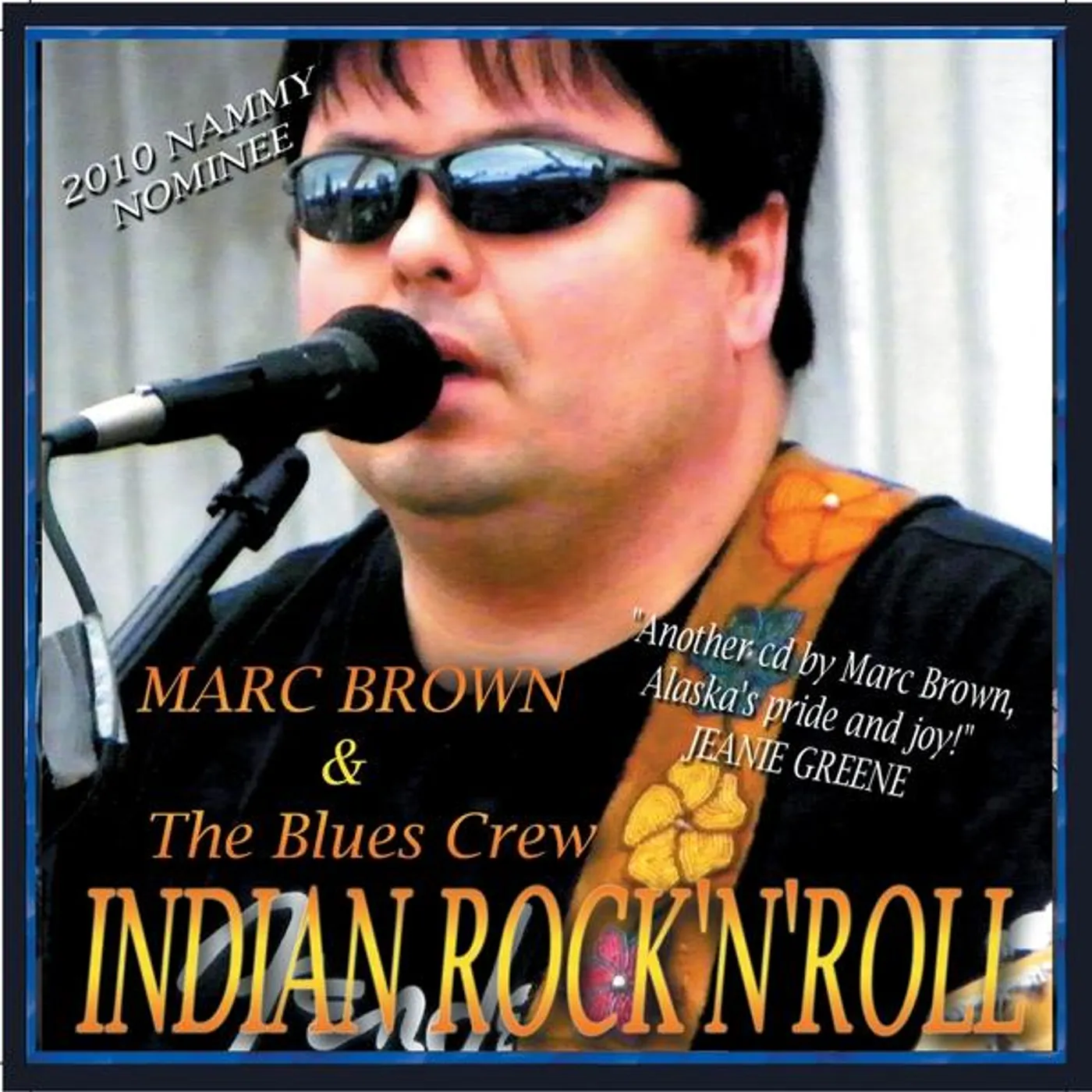 Marc Brown & the Blues Crew INDIAN ROCK & ROLL CD