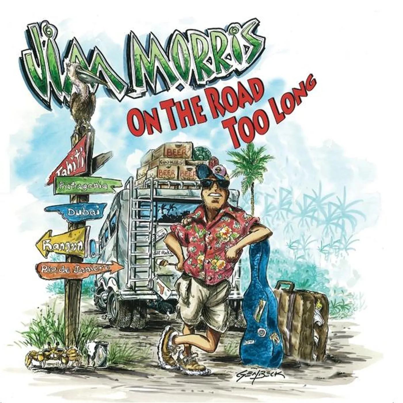 Jim Morris ON THE ROAD TOO LONG CD