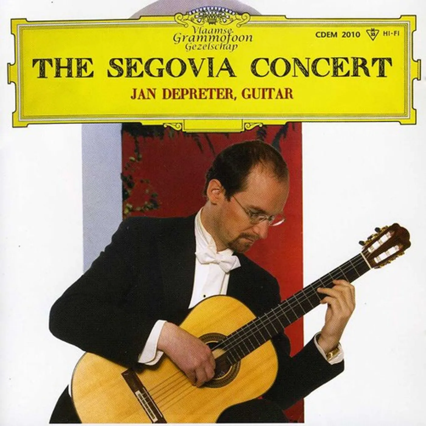 Jan Depreter SEGOVIA CONCERT CD