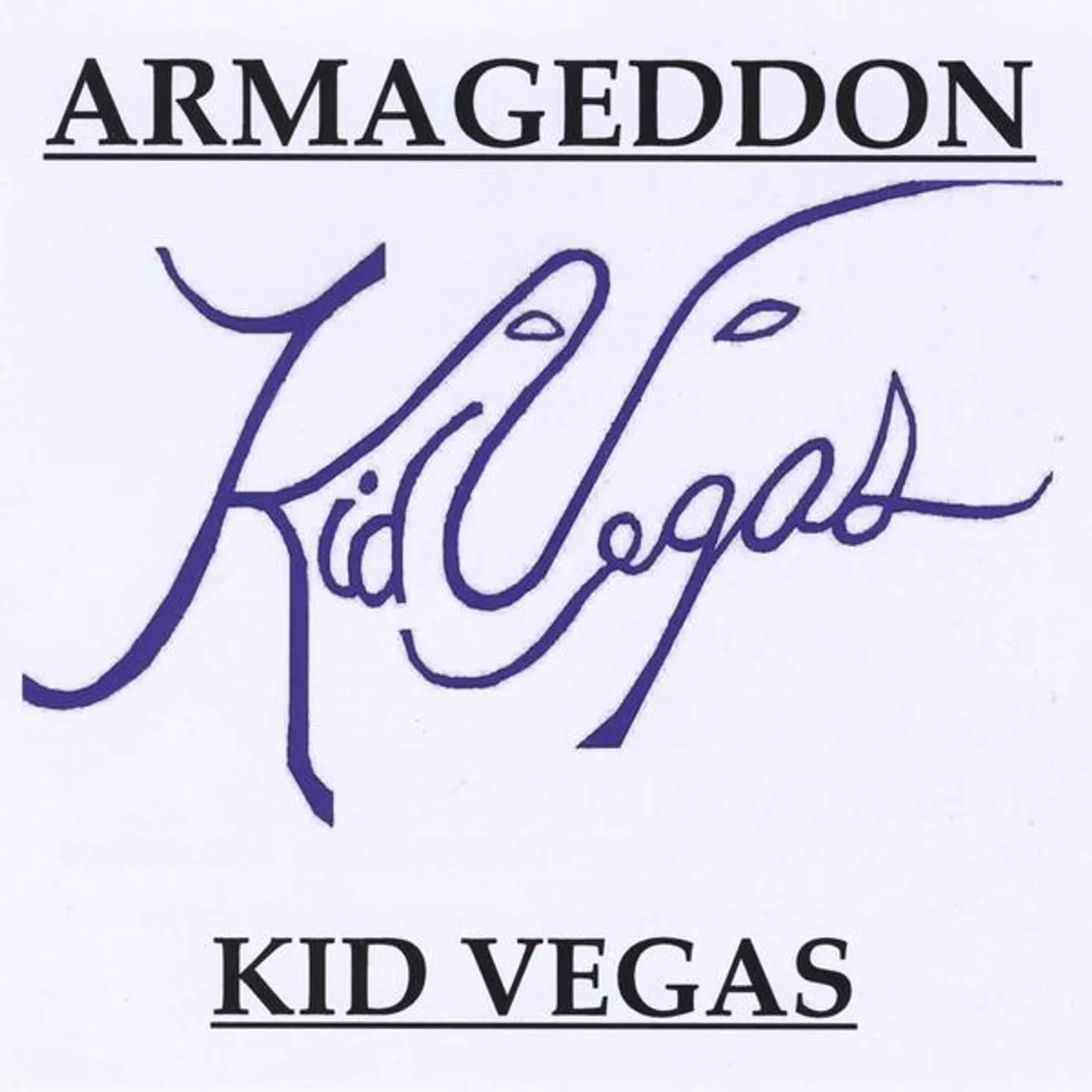 Kid Vegas ARMAGEDON CD