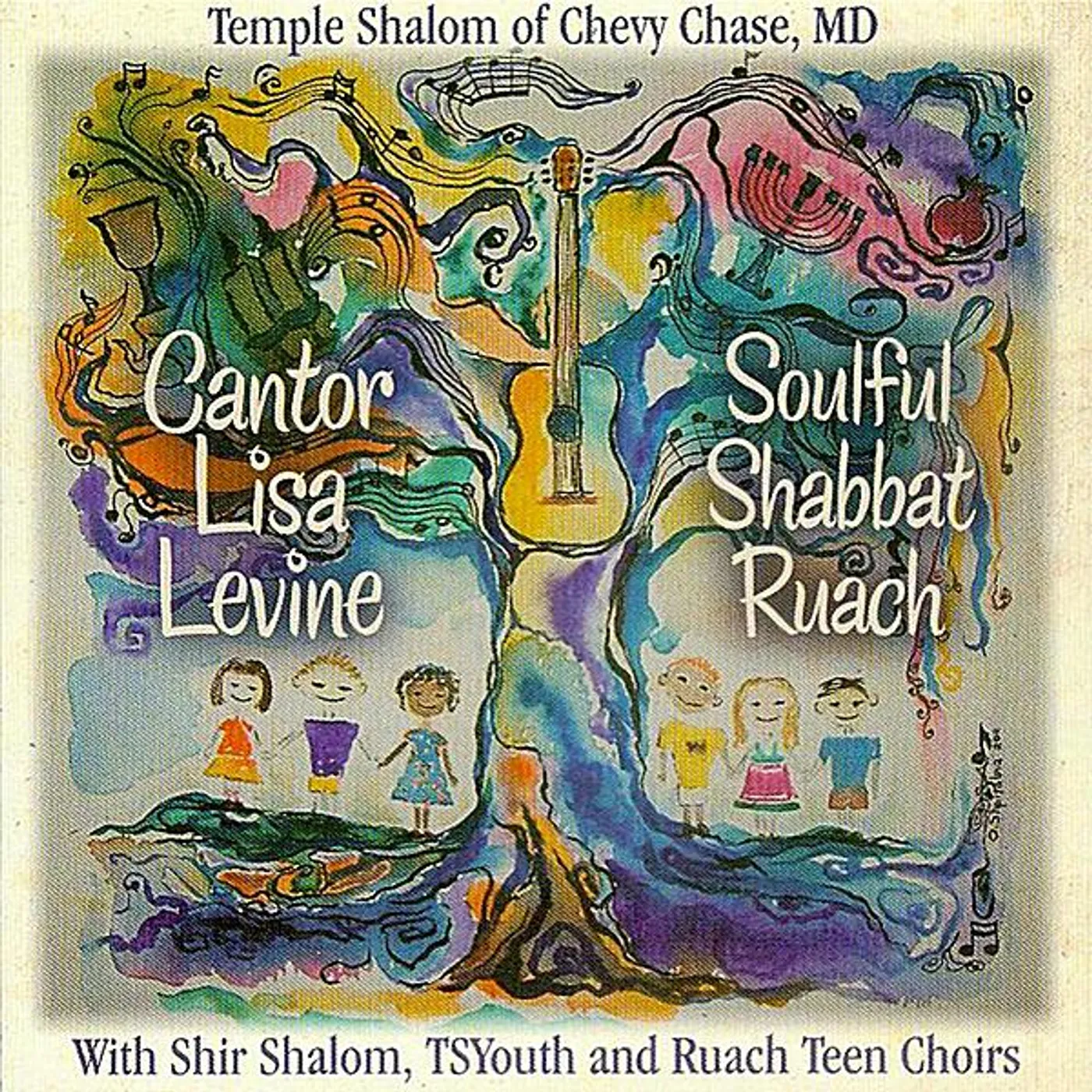Lisa Levine SOULFUL SHABBAT RUACH CD