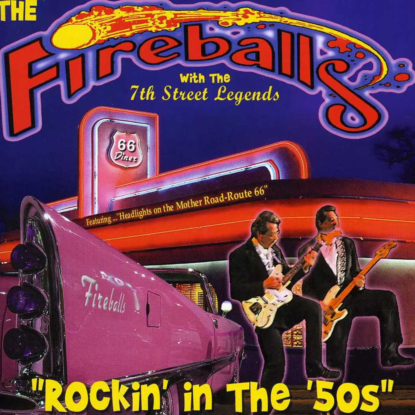 The Fireballs ROCKIN' IN THE 50'S CD