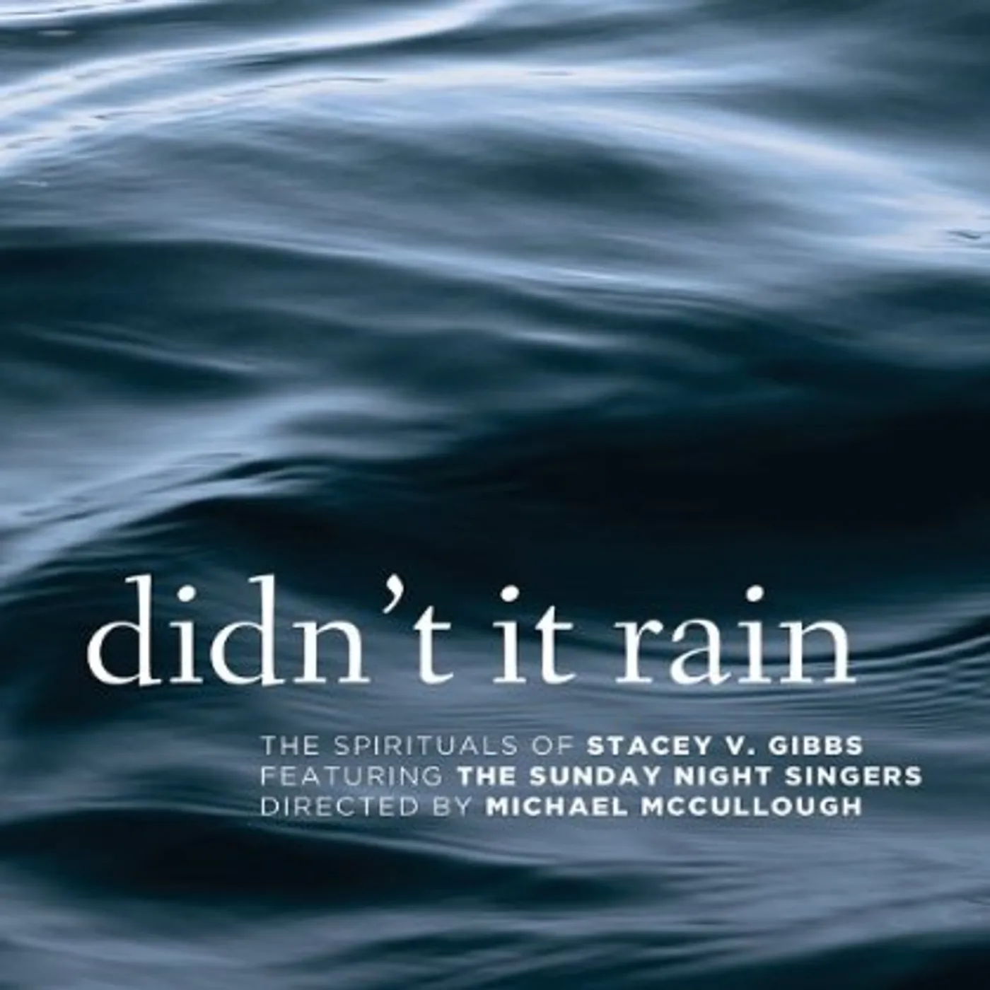 Stacey V. Gibbs DIDN'T IT RAIN CD