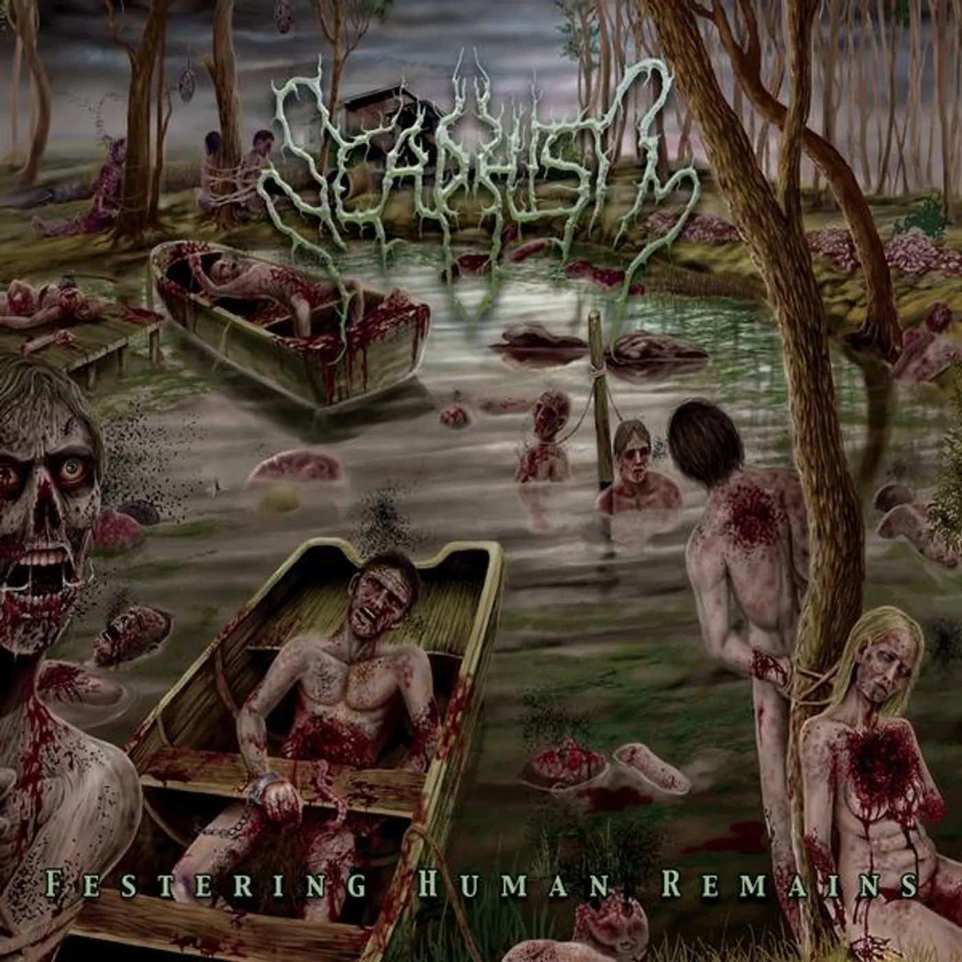 Scaphism FESTERING HUMAN REMAINS CD