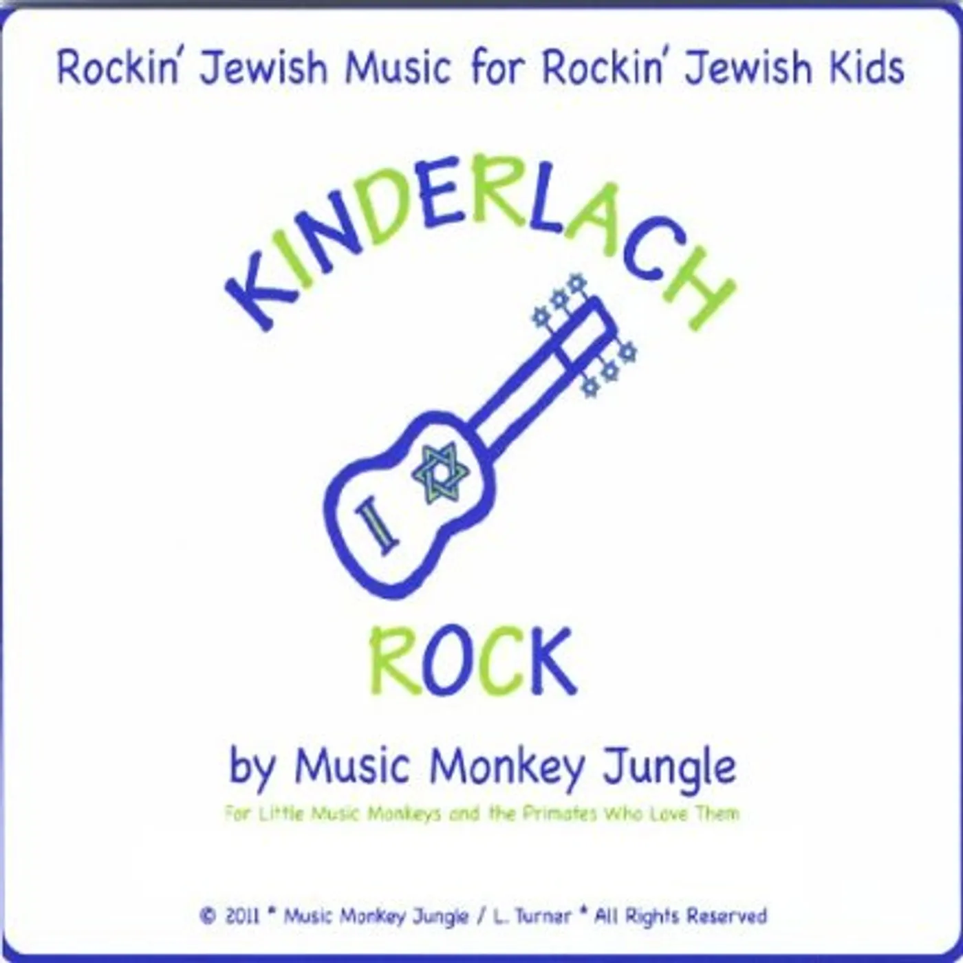 Music Monkey Jungle KINDERLACH ROCK CD