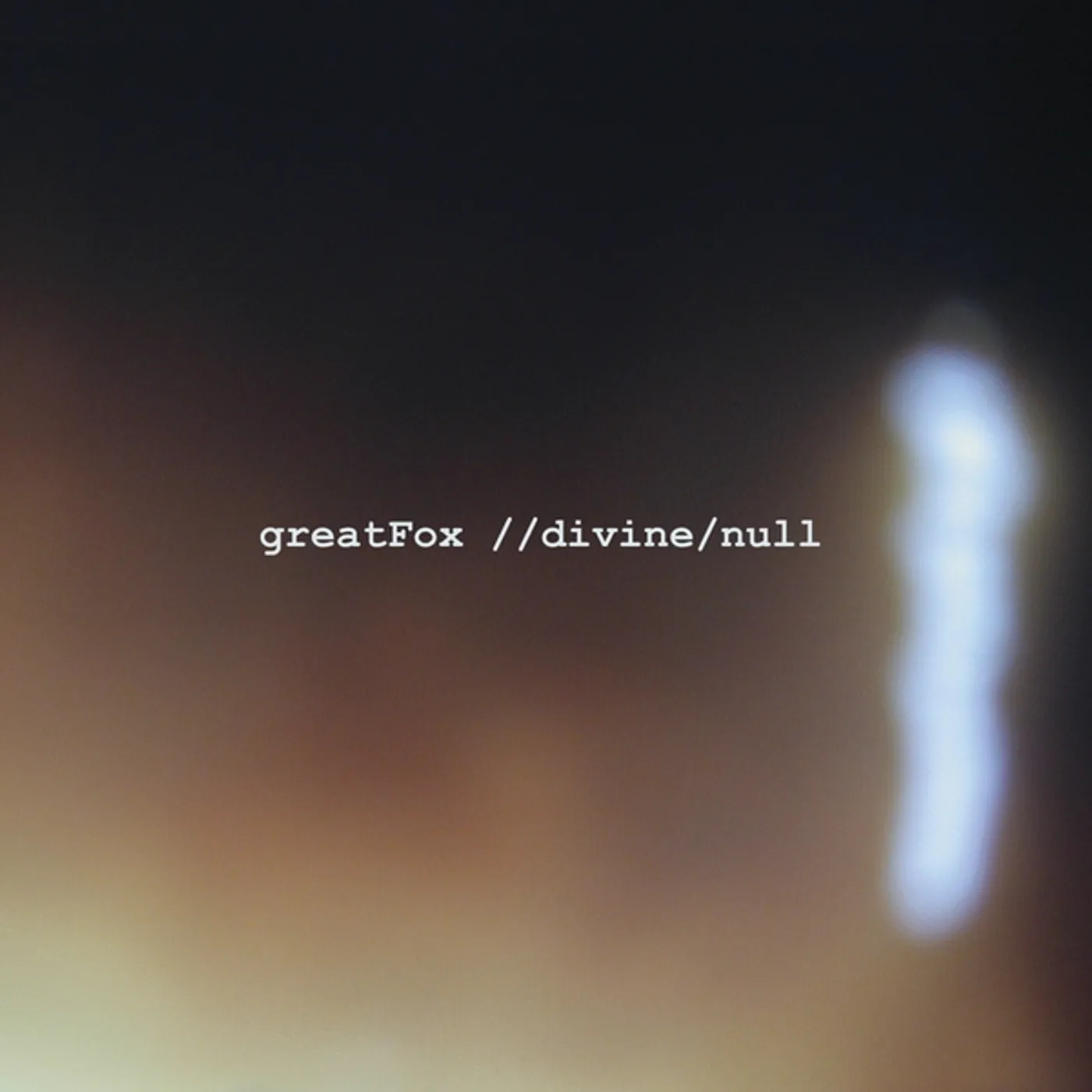 Greatfox DIVINE NULL CD