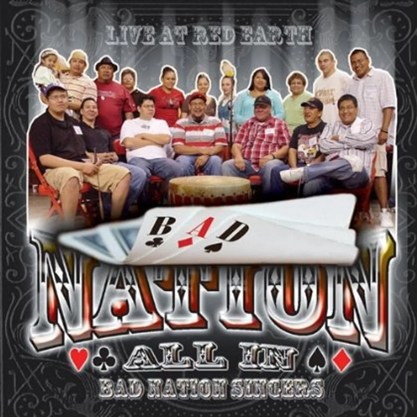 Bad Nation ALL IN (LIVE AT RED EARTH) CD