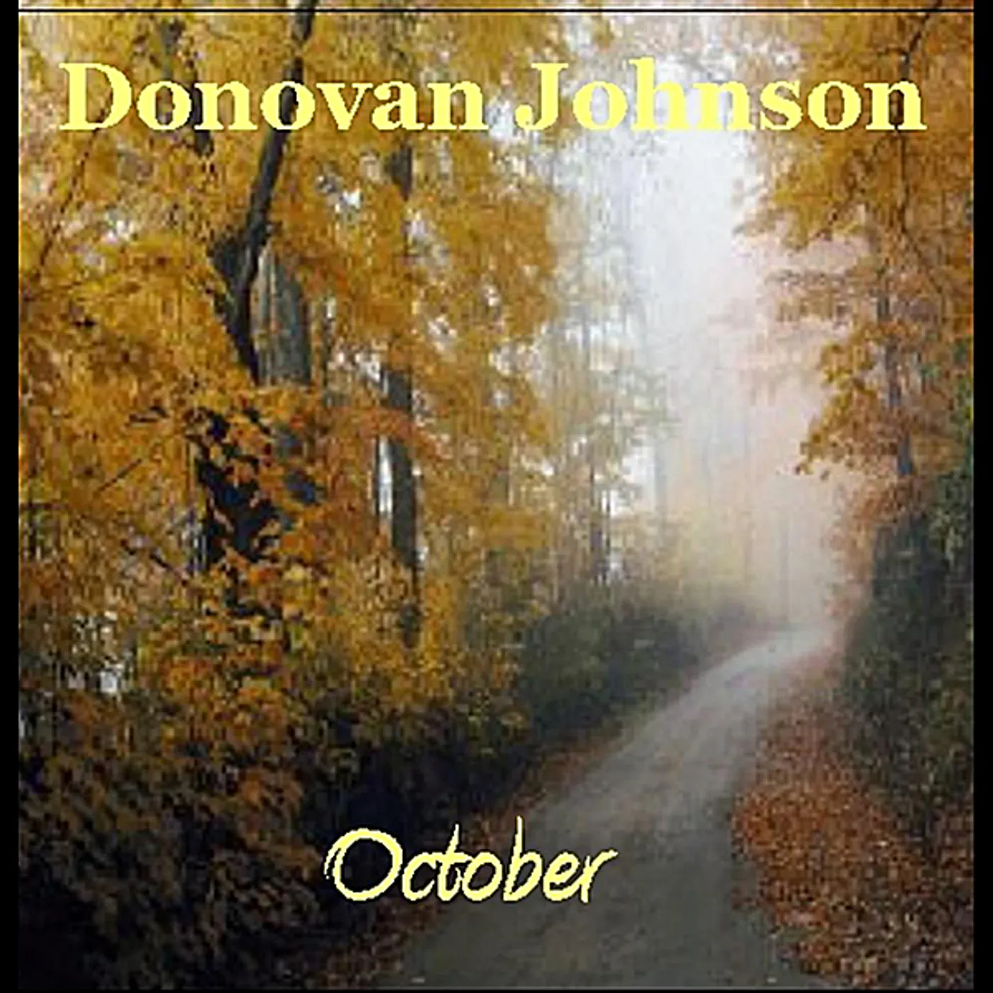 Donovan Johnson OCTOBER CD