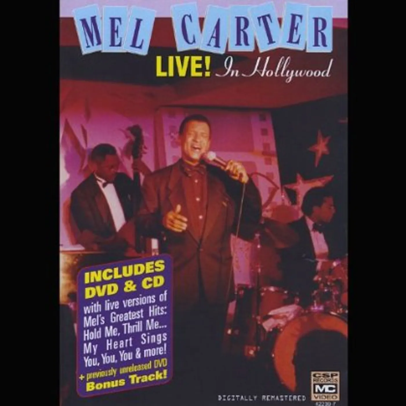 Mel Carter LIVE IN HOLLYWOOD DVD