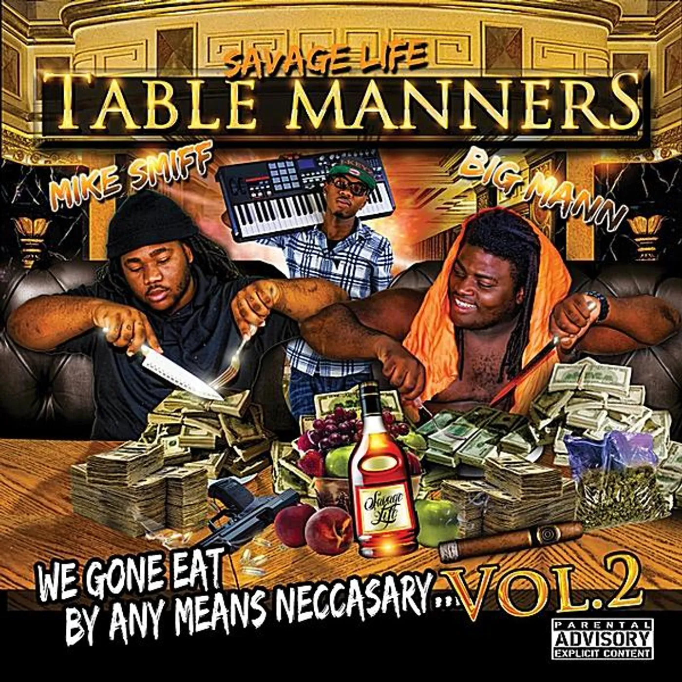 Mike Smiff TABLE MANNERS: WE GONE EAT BY ANY MEANS NEC 2 CD