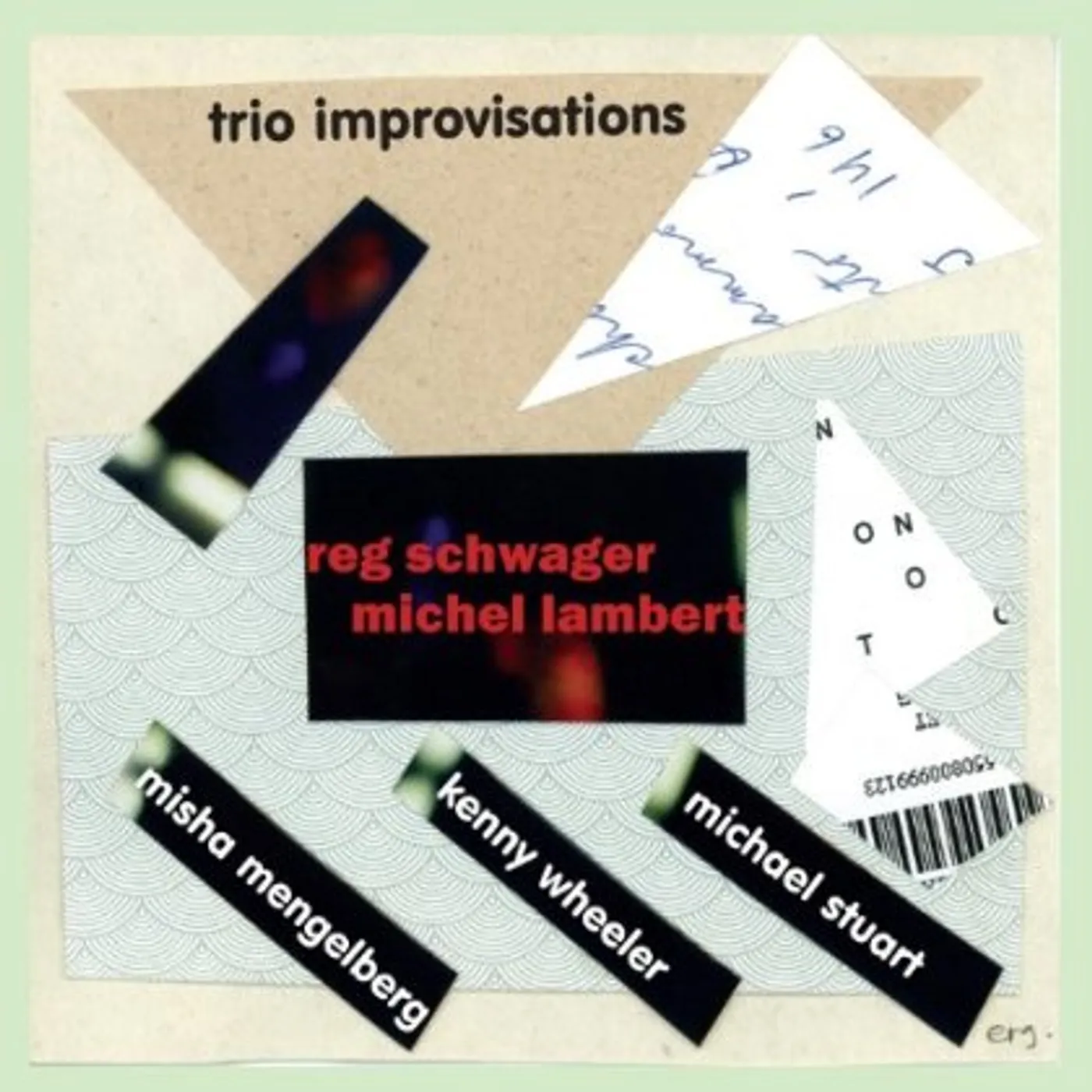 Reg Schwager TRIO IMPROVISATIONS CD