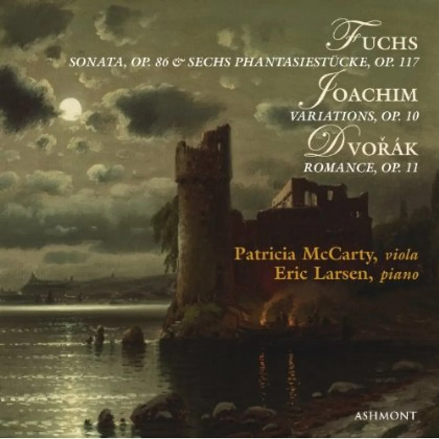 Patricia McCarty FUCHS SONATA & PHANTASIESTUCKE JOACHIM VARIATIONS CD