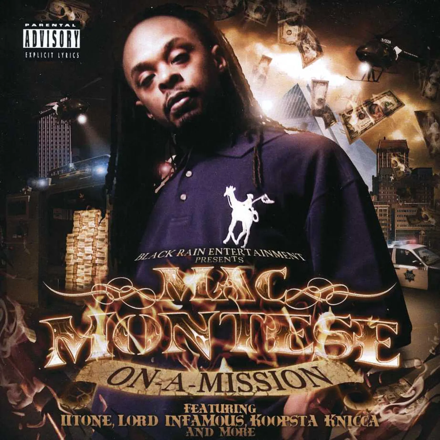 Mac Montese ON A MISSION (BLACK RAIN ENTERTAINMENT PRESENTS) CD