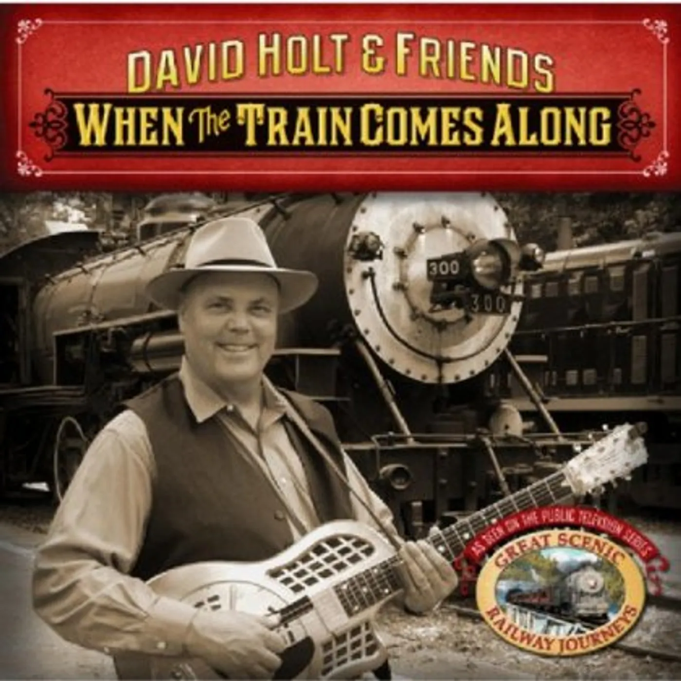 David Holt WHEN THE TRAIN COMES ALONG CD