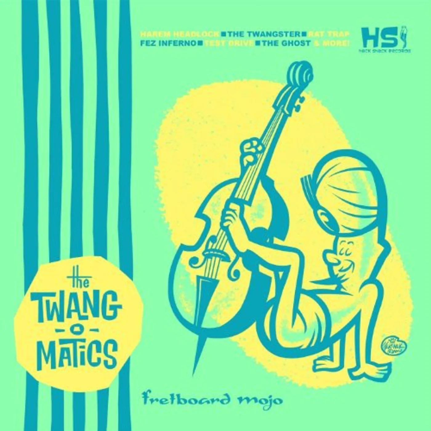 The Twang-O-Matics Fretboard Mojo Vinyl Record