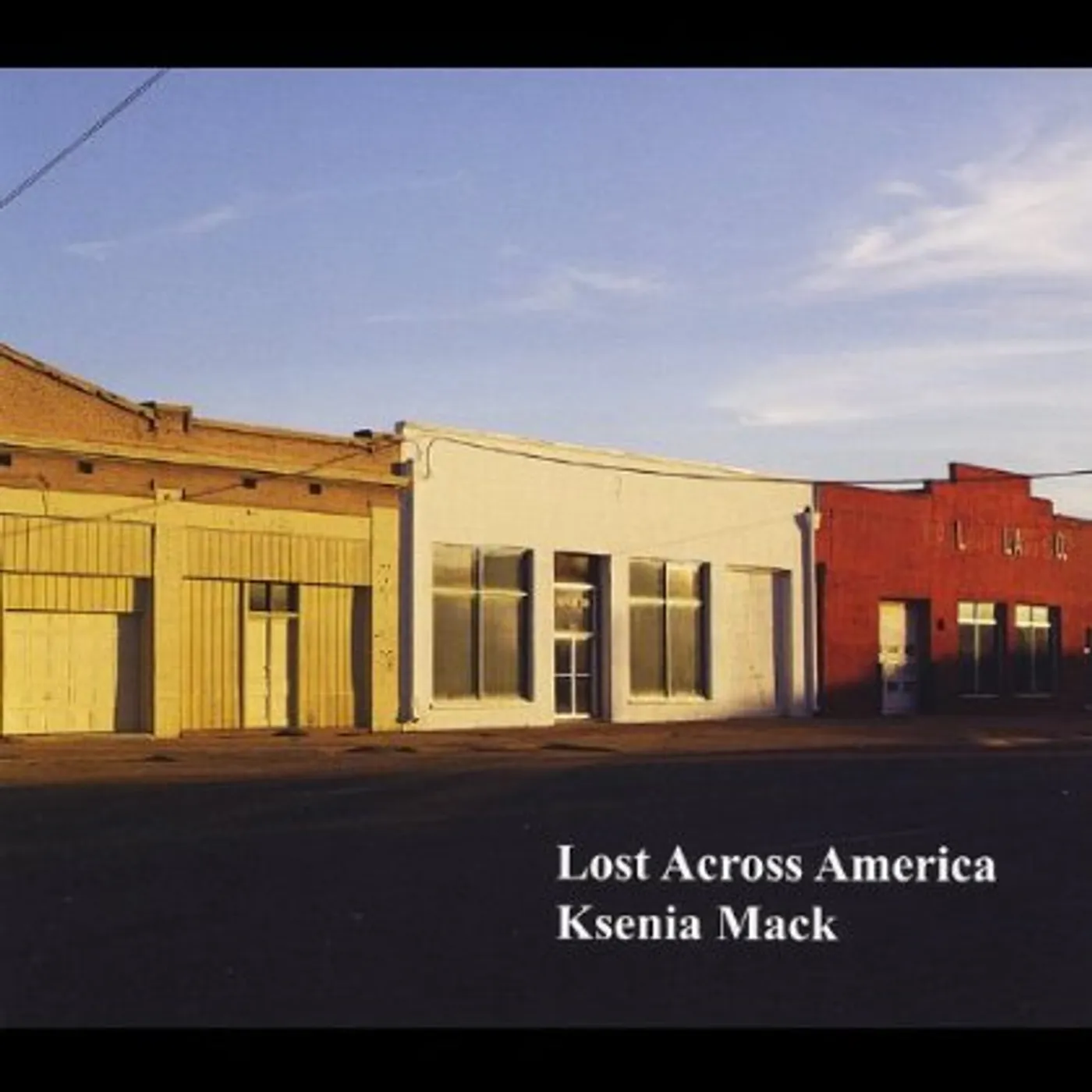 Ksenia Mack LOST ACROSS AMERICA CD