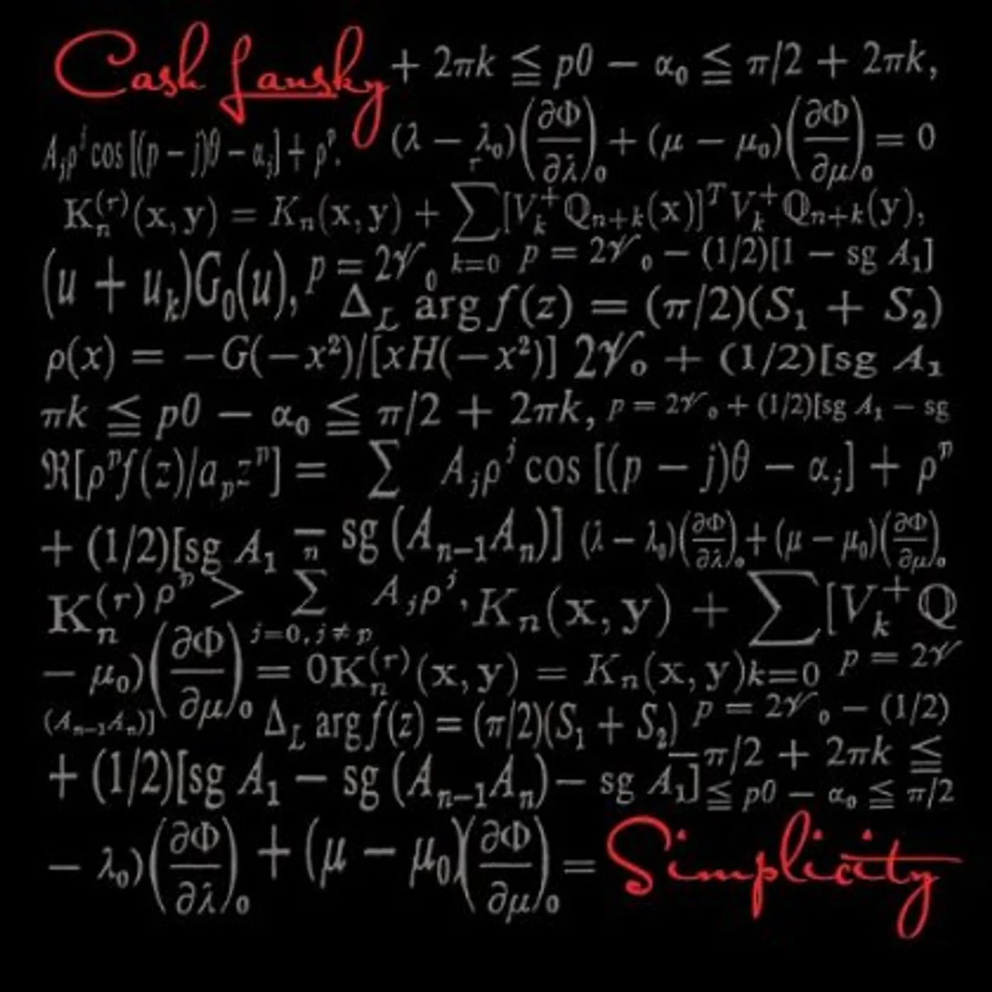 Cash Lansky SIMPLICITY CD