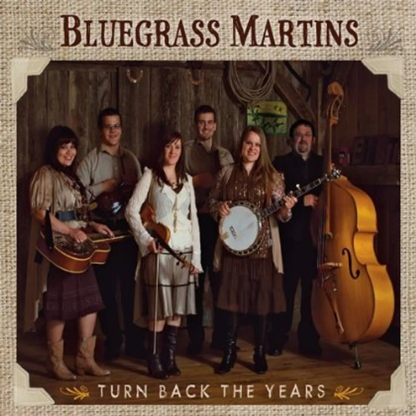 Bluegrass Martins TURN BACK THE YEARS CD