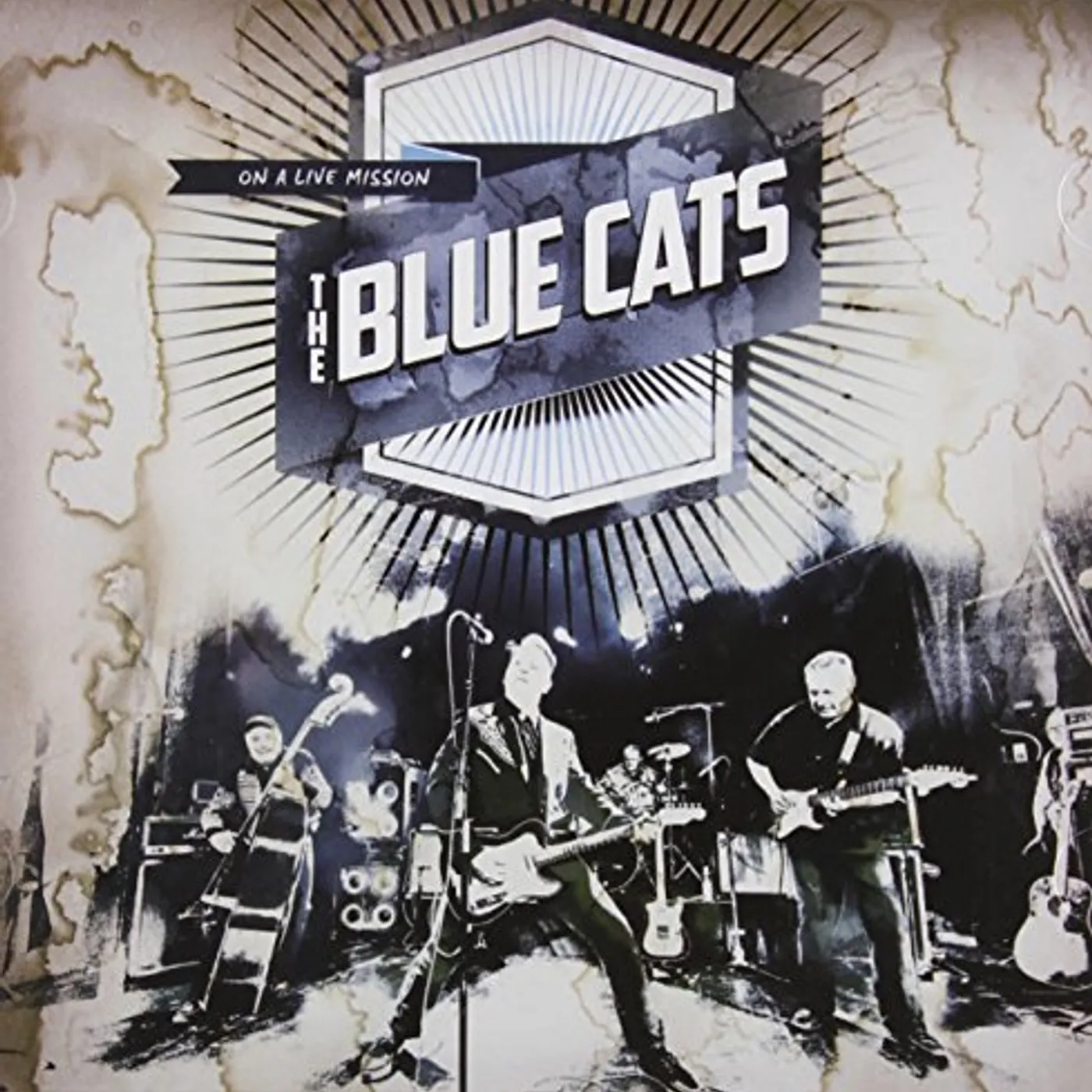 The Blue Cats ON A LIVE MISSION CD