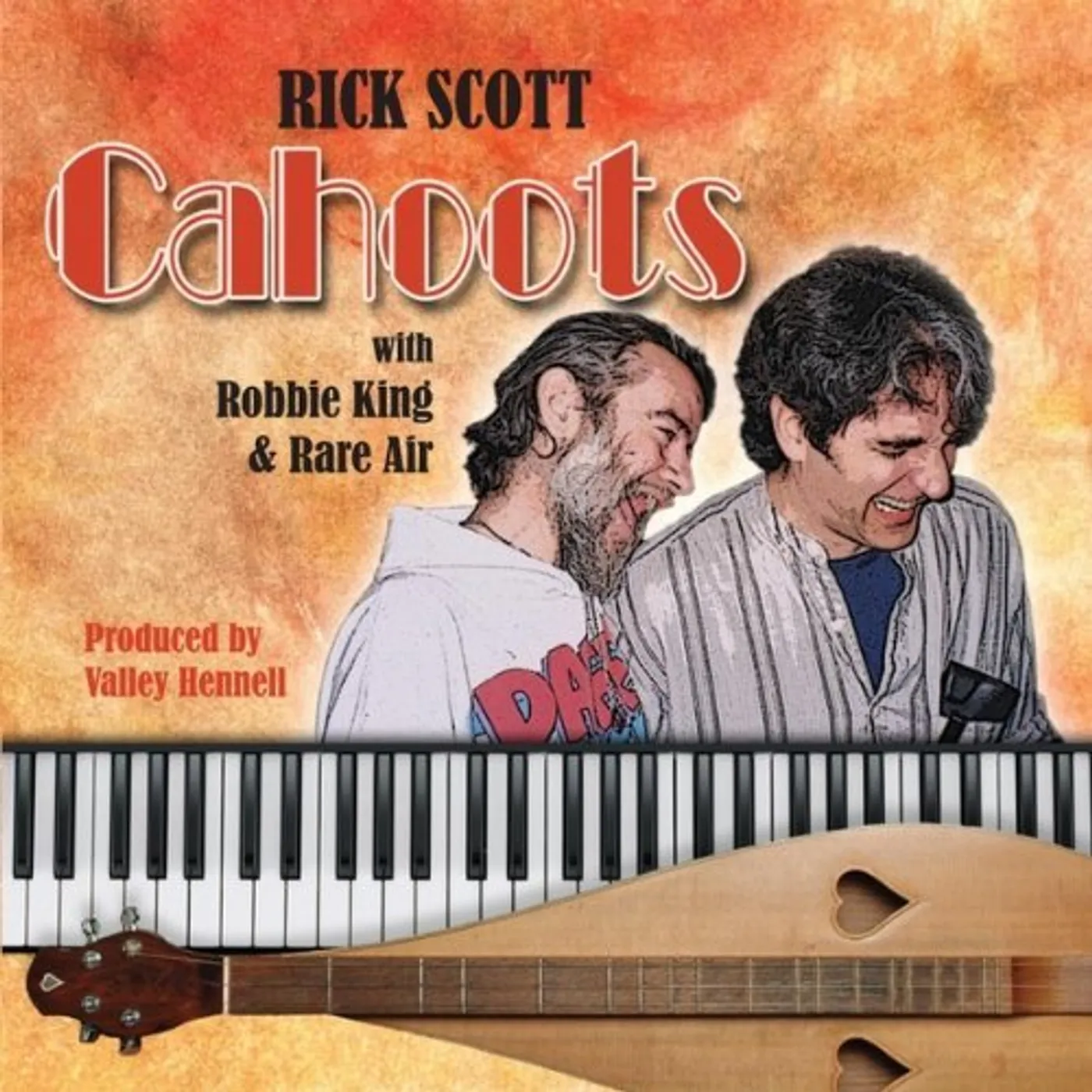 Rick Scott CAHOOTS WITH ROBBIE KING & RARE AIR CD